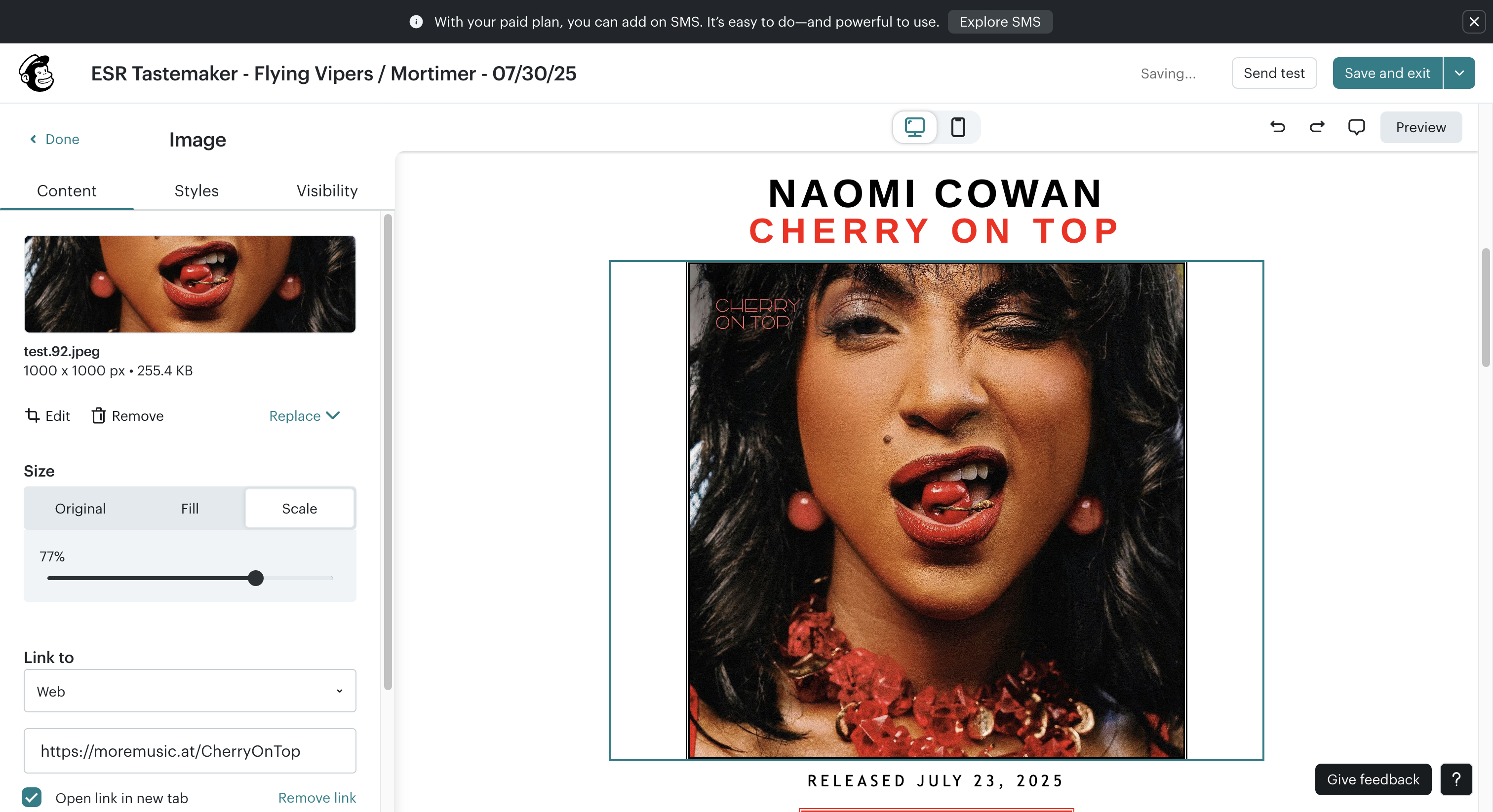 Step #99: Click on "2025"