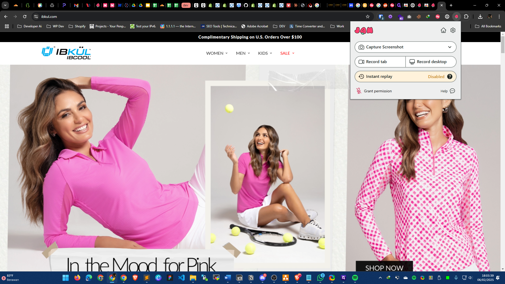 Step #3: Click on "Record tab"