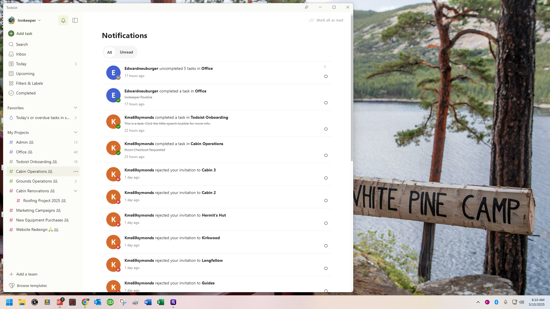 Step #52: Click on "# Cabin Operations &"