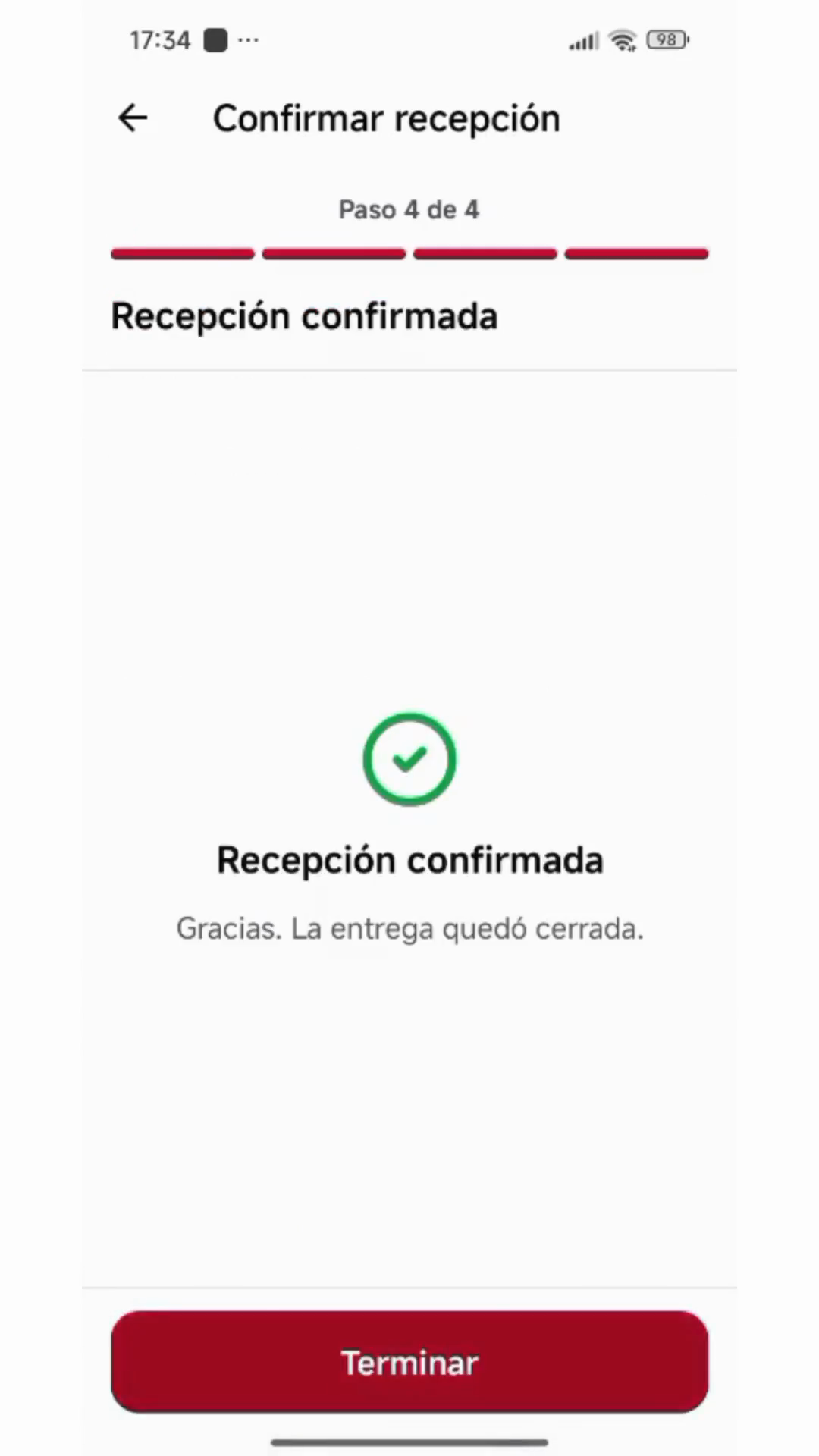Step #11: Haz clic en el botón Terminar para concluir el flujo completo.