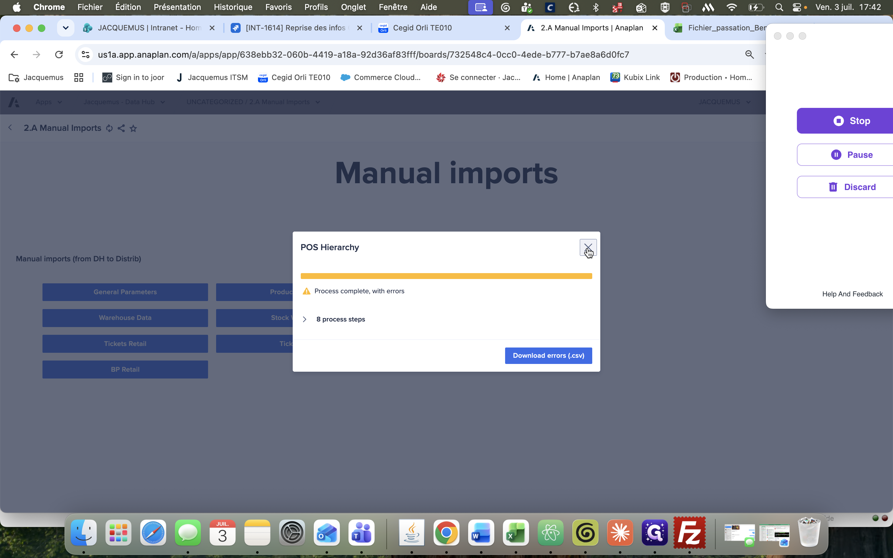 Step #16: Fermez la fenêtre du rapport d'exécution.