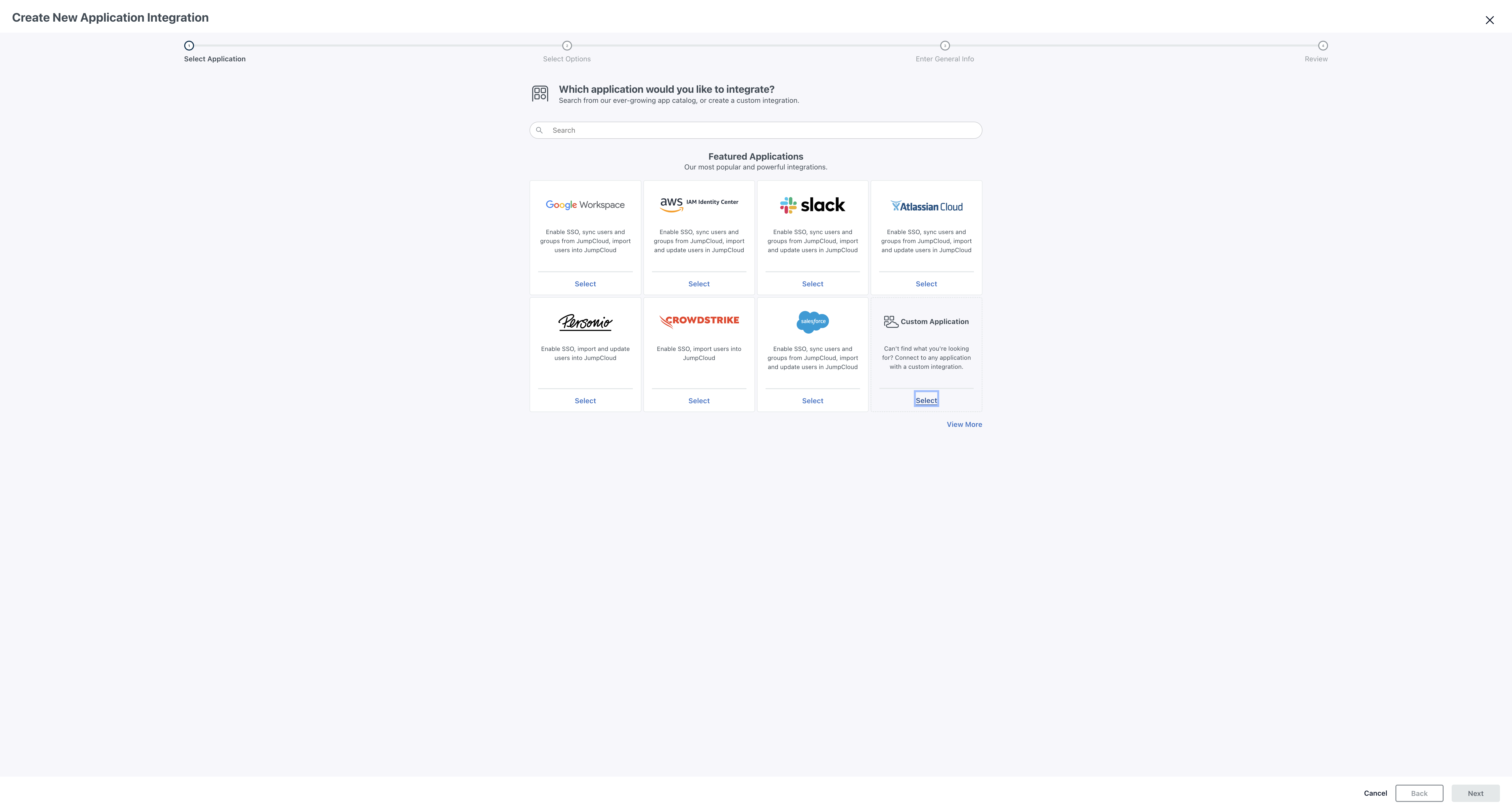Step #9: Click on "Select"