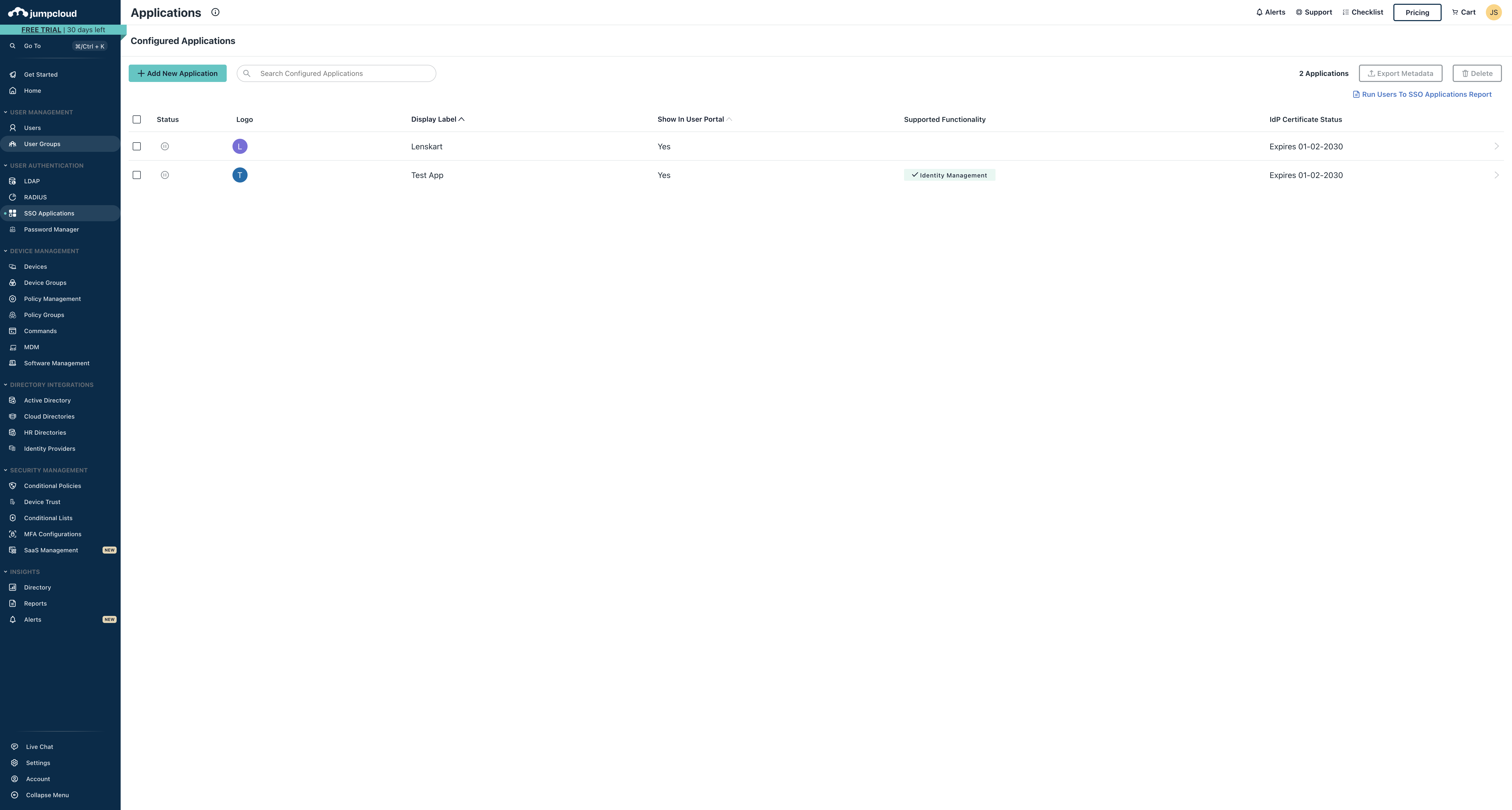 Step #83: Click on "User Groups"