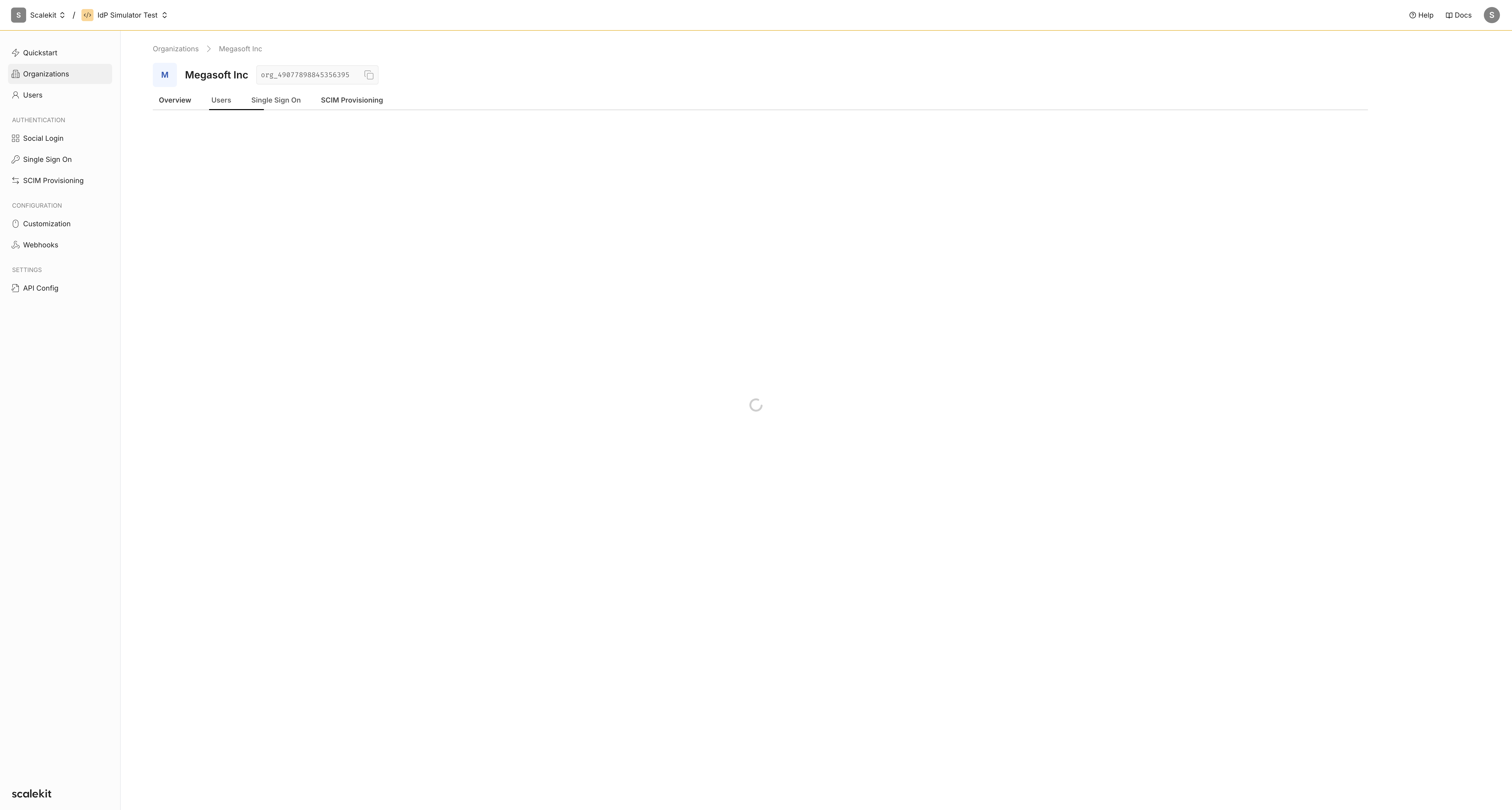 Step #30: Click on "SCIM Provisioning"