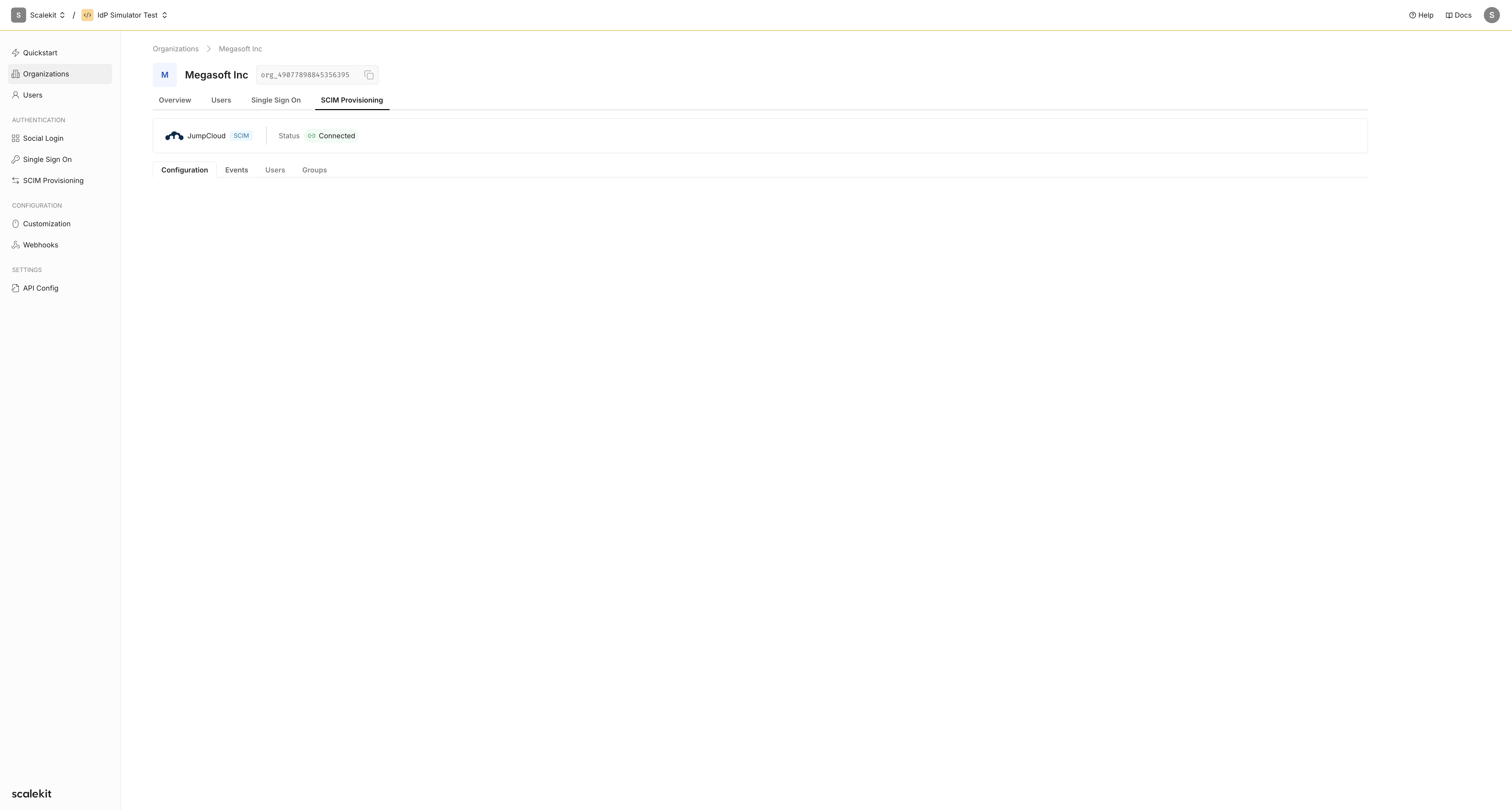 Step #72: Click on "Events"
