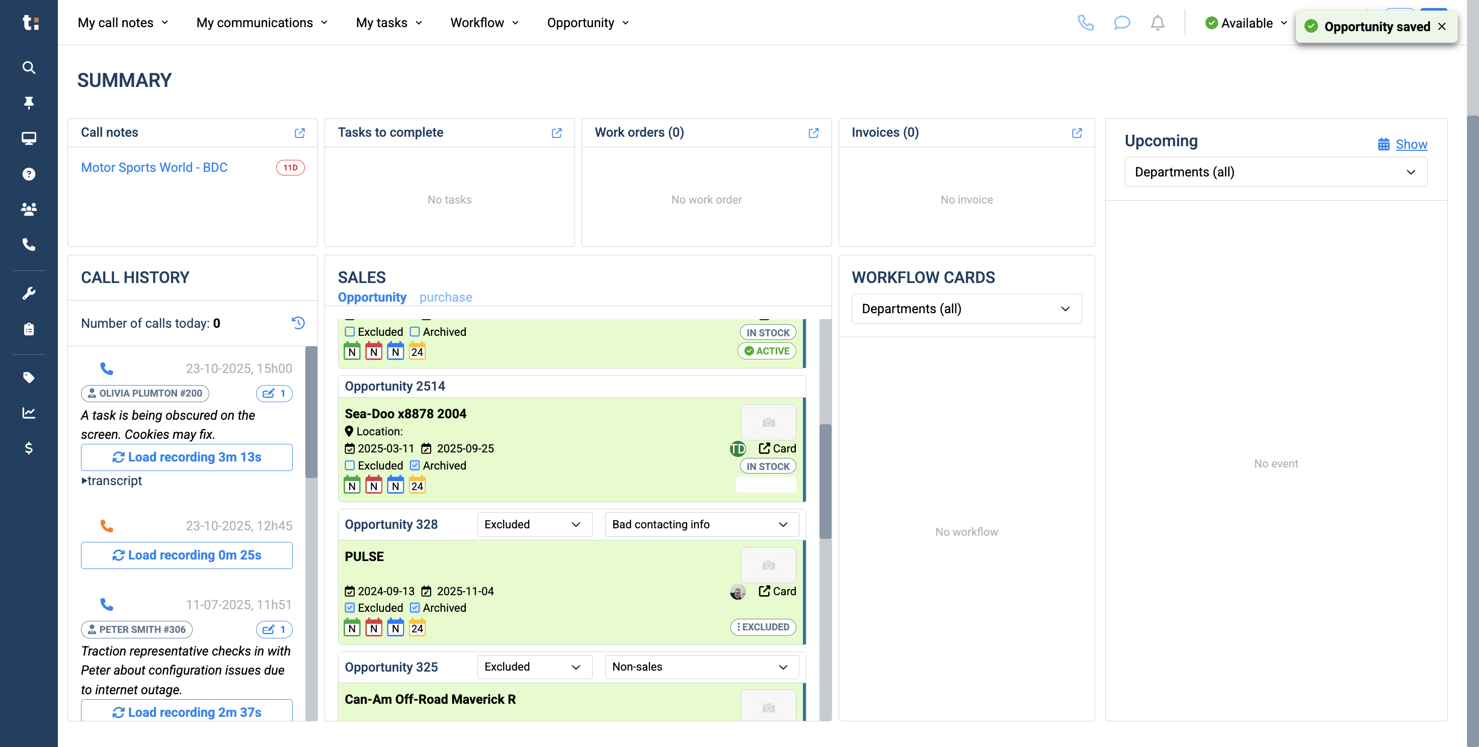 Step #3: and choosing the reason.