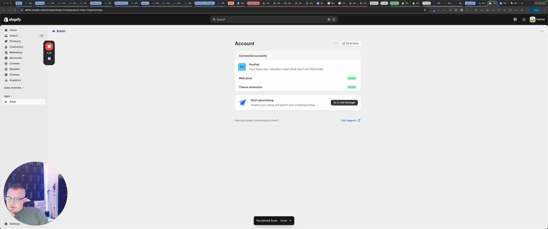 Step #39: Click the 'Go to Ads Manager' button.