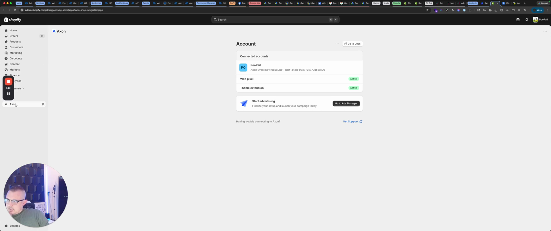 Step #38: Install the Axon app.