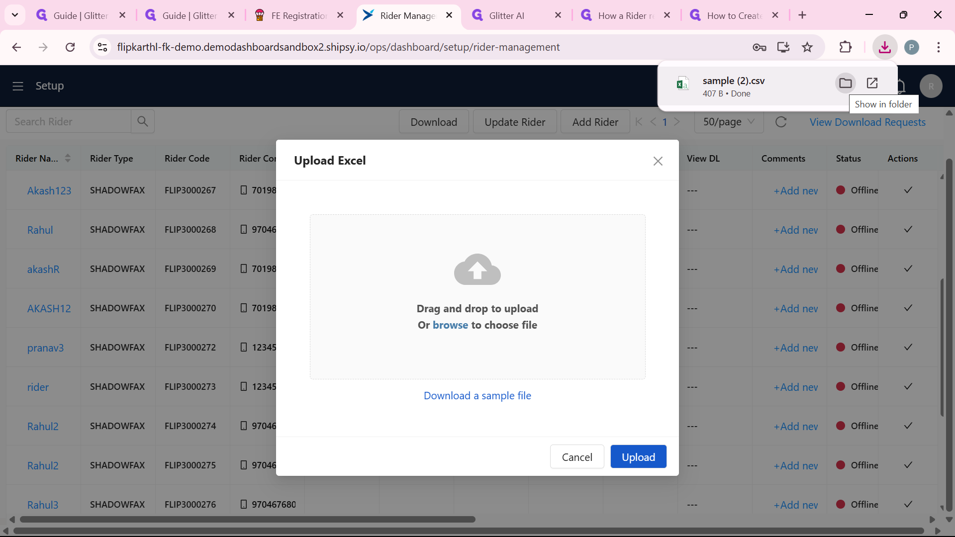 Step #10: open the downloaded file.