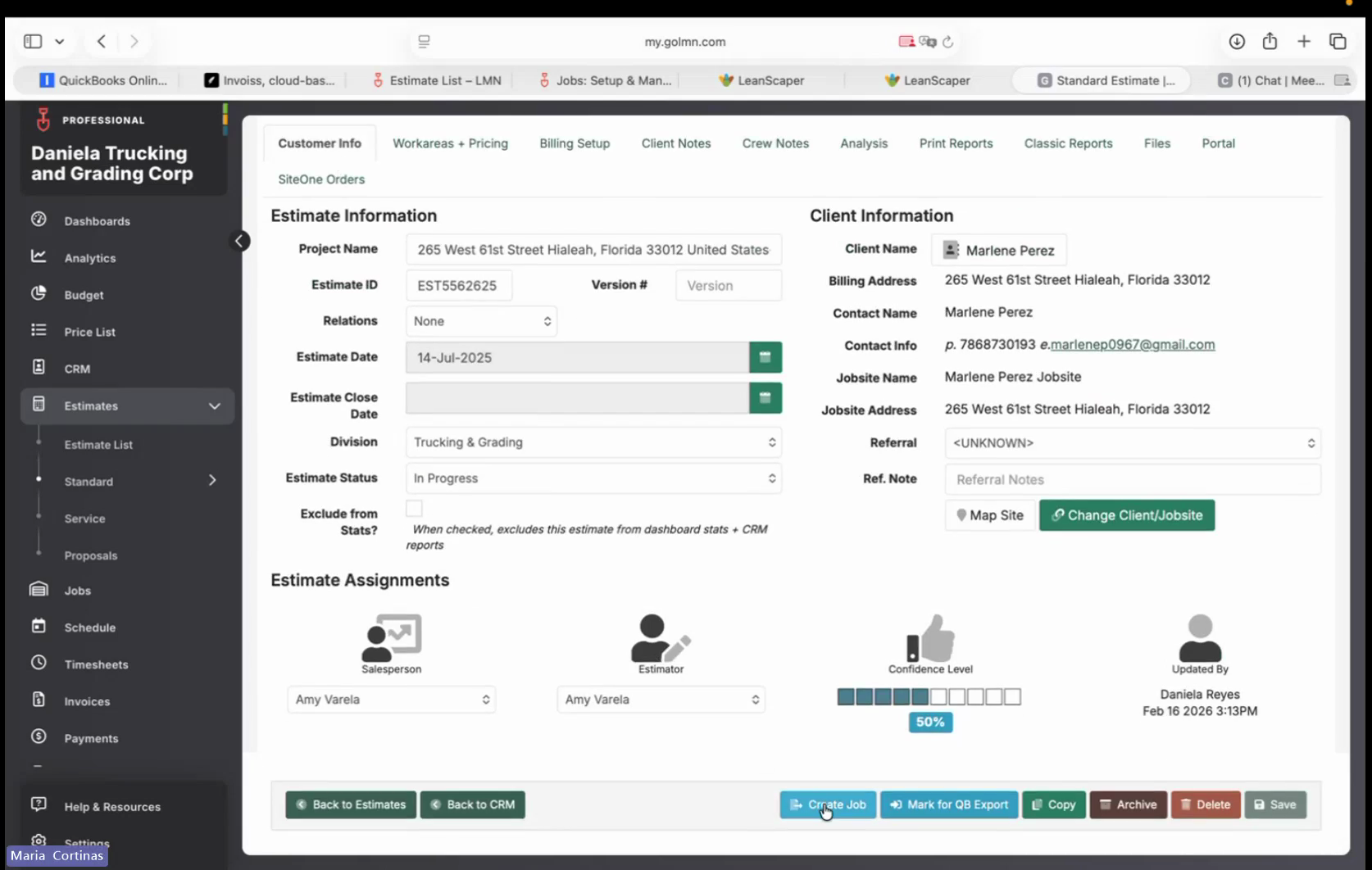 Step #3: Click Create Job to start the conversion process.