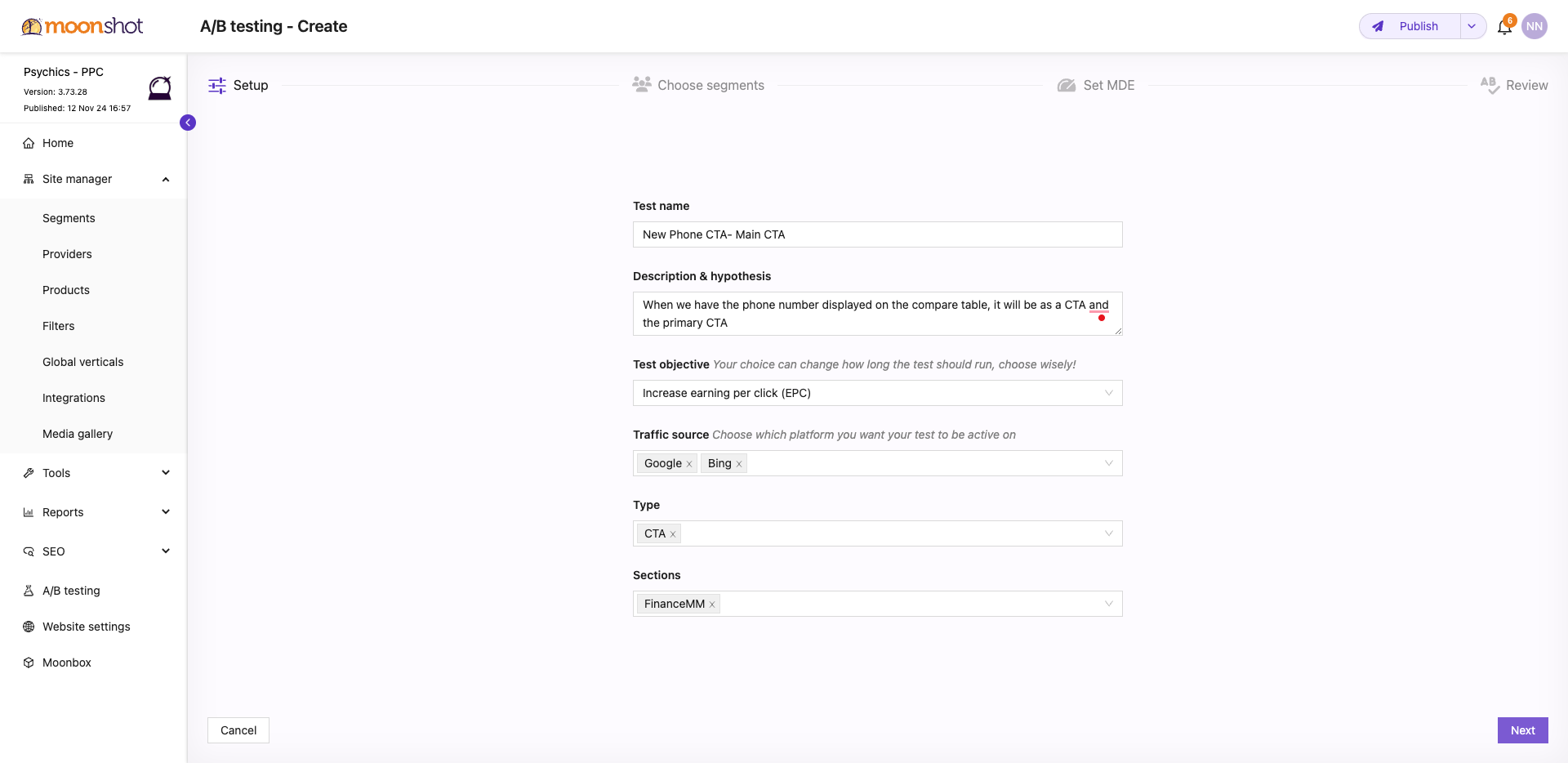 Step #63: Click on "Next"
