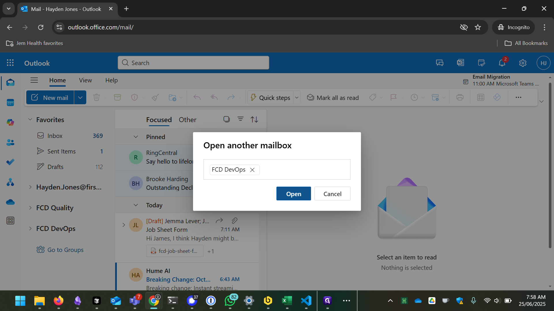 Step #6: Click on "Open"