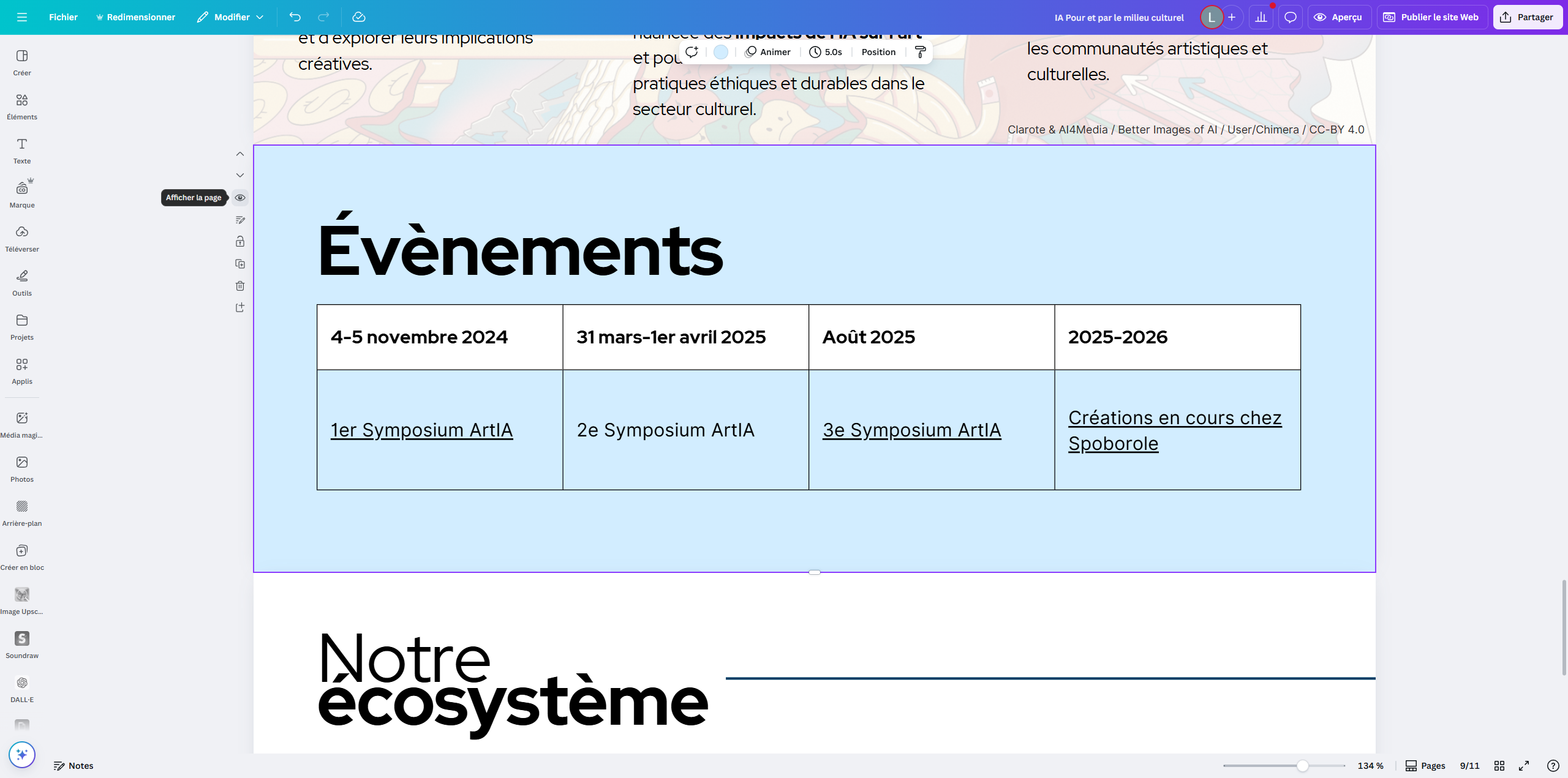 Step #26: Cliquez sur "< > O"