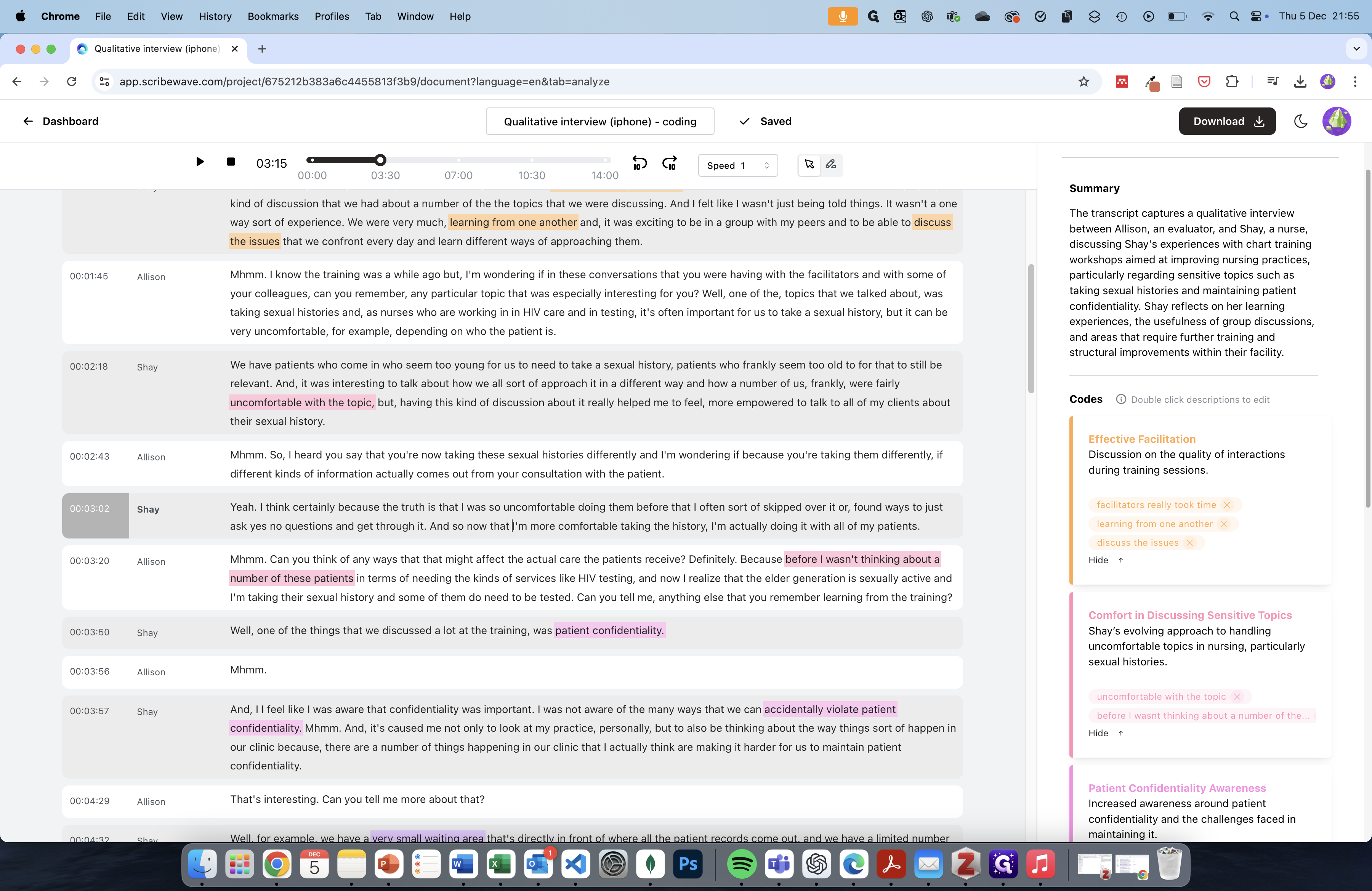 Step #15: Select some text