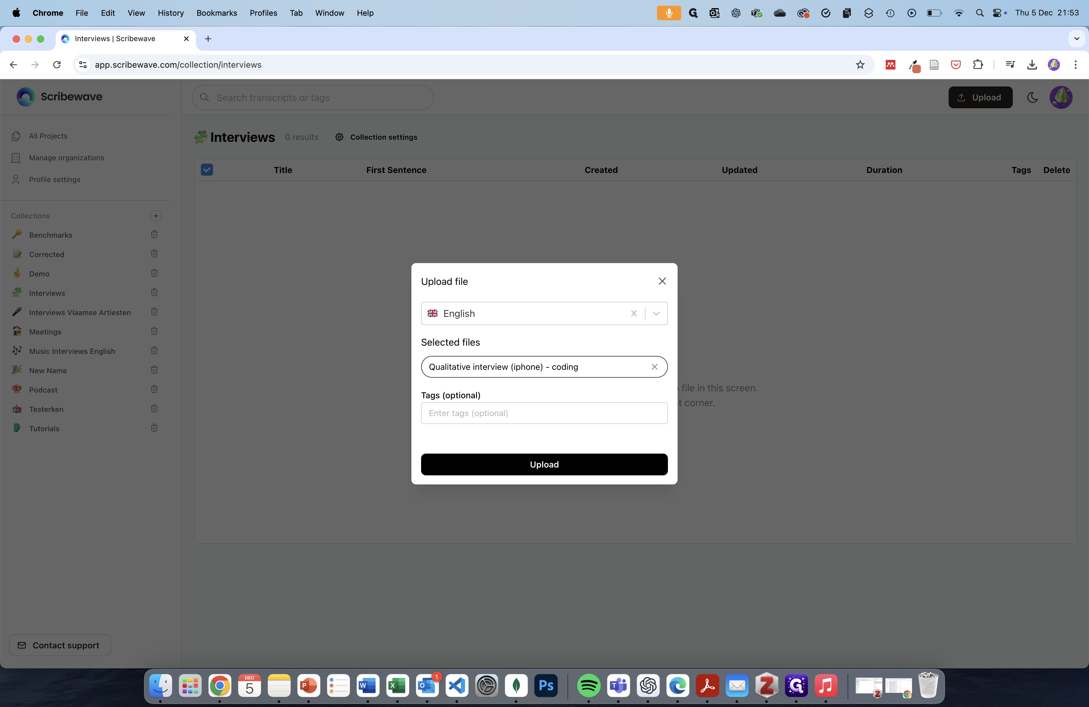 Step #6: Click upload