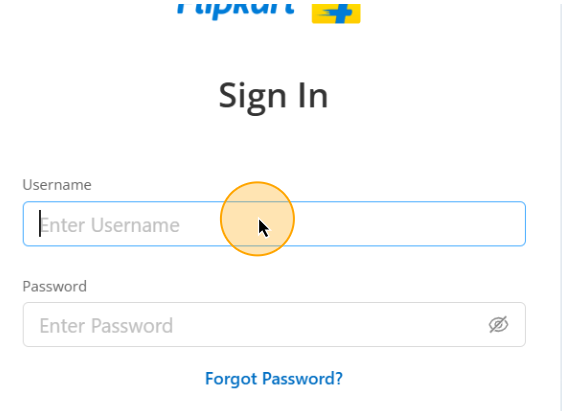 Step #2: To access your account, please provide the correct username and password.