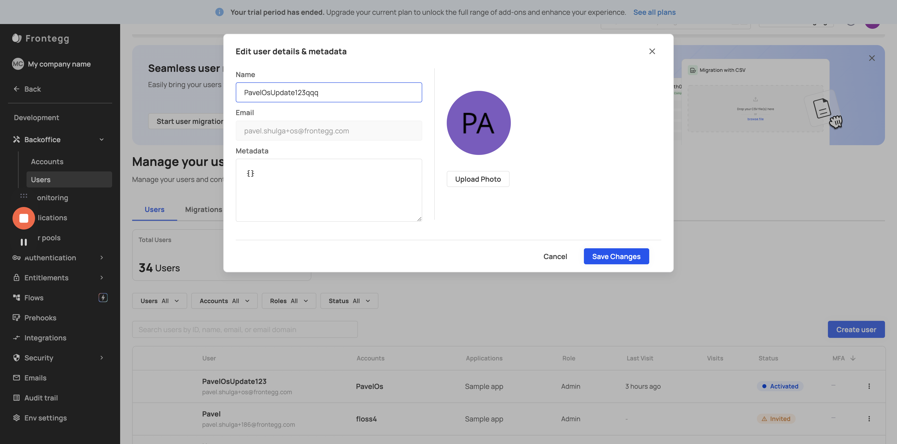 Step #34: Click on "Save Changes"