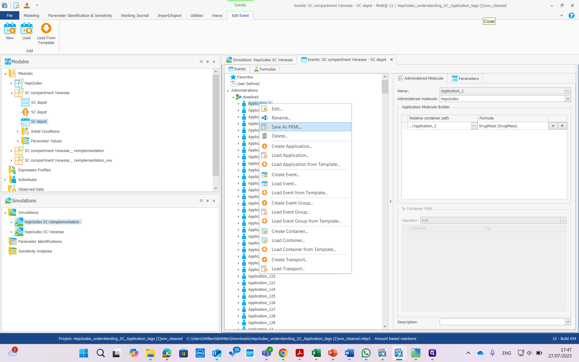 Step #8: Click on "Save As PKML"