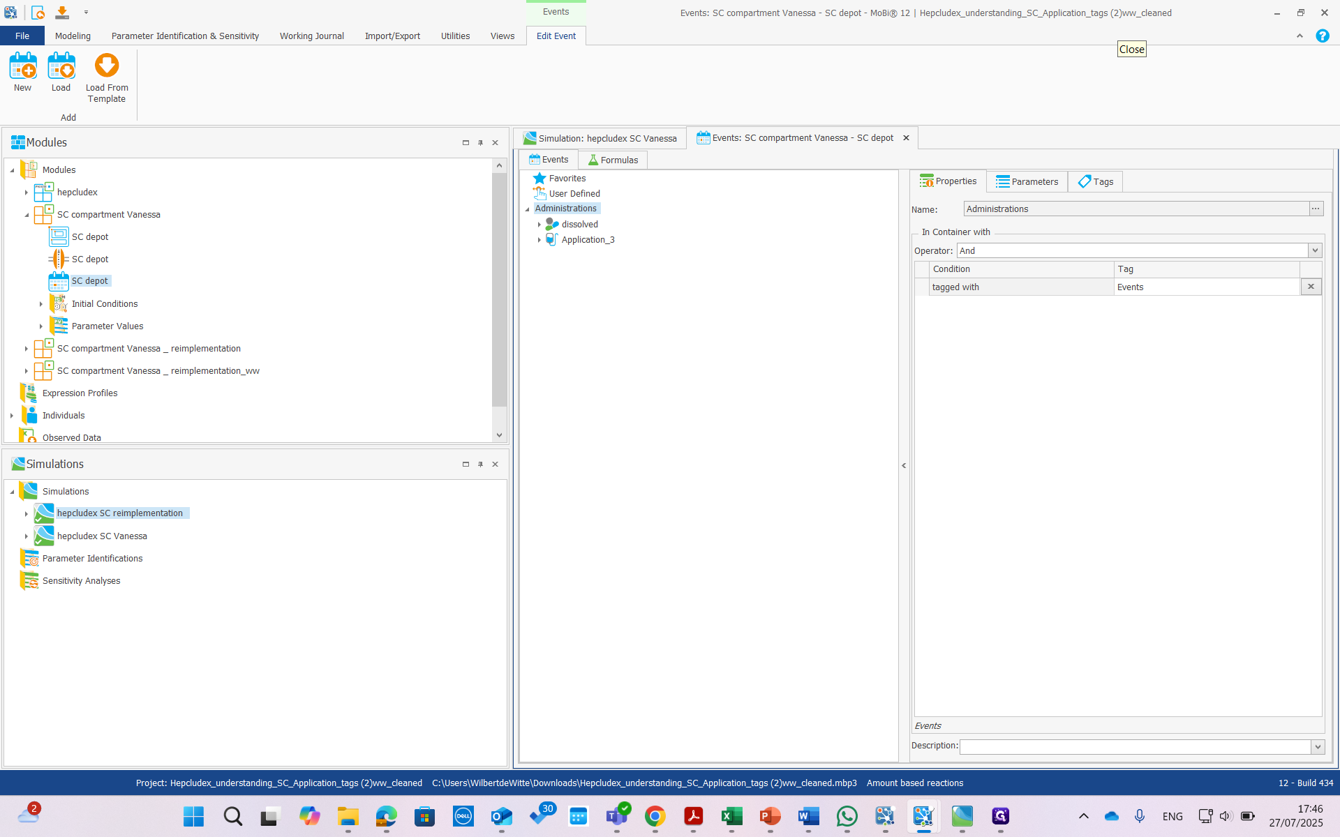 Step #4: Click on "‣ ❤❤ dissolved"