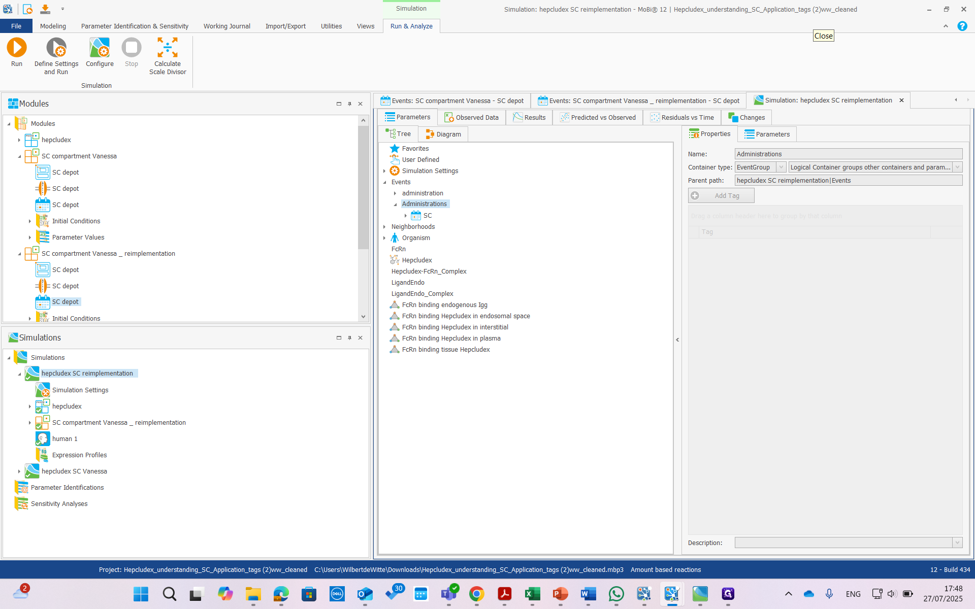 Step #26: Click on "Administrations"