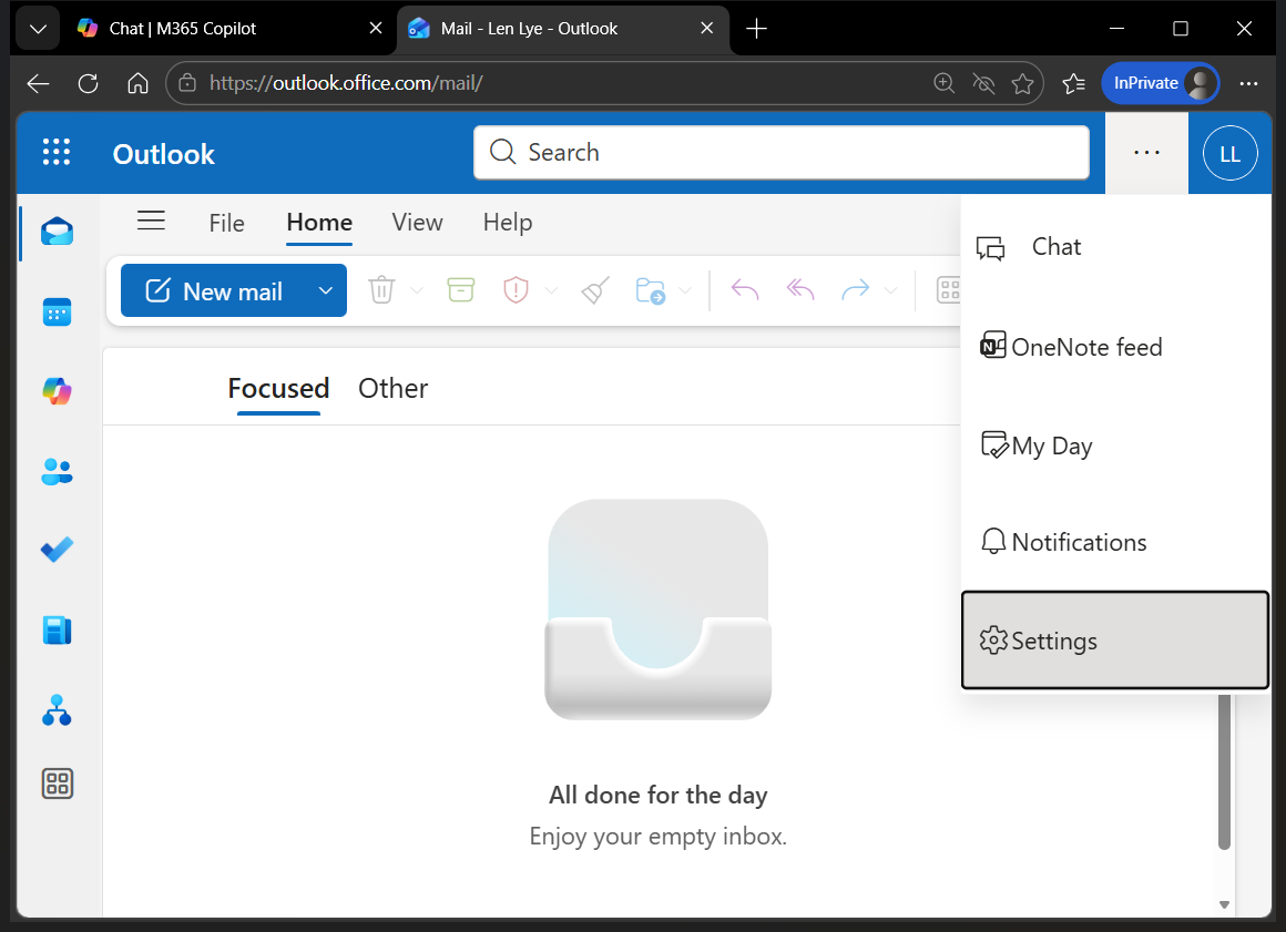 Step #5: Click on "Settings"