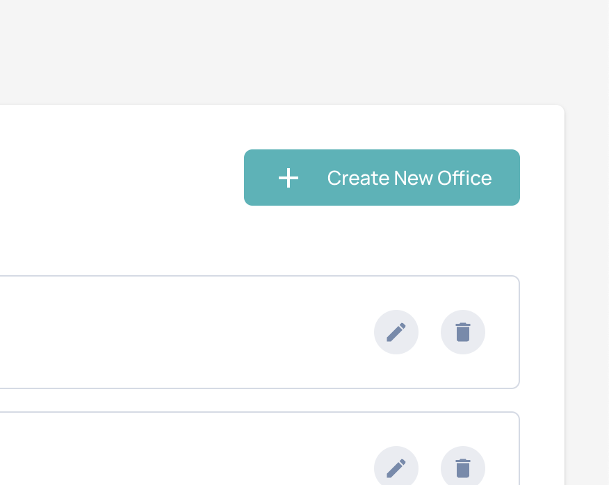 Step #3: Click "Create New Office"