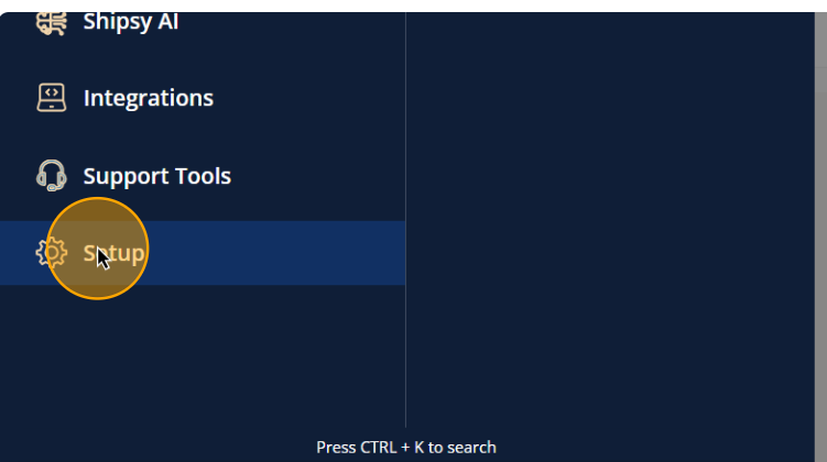 Step #5: From the menu bar, select the setup file.