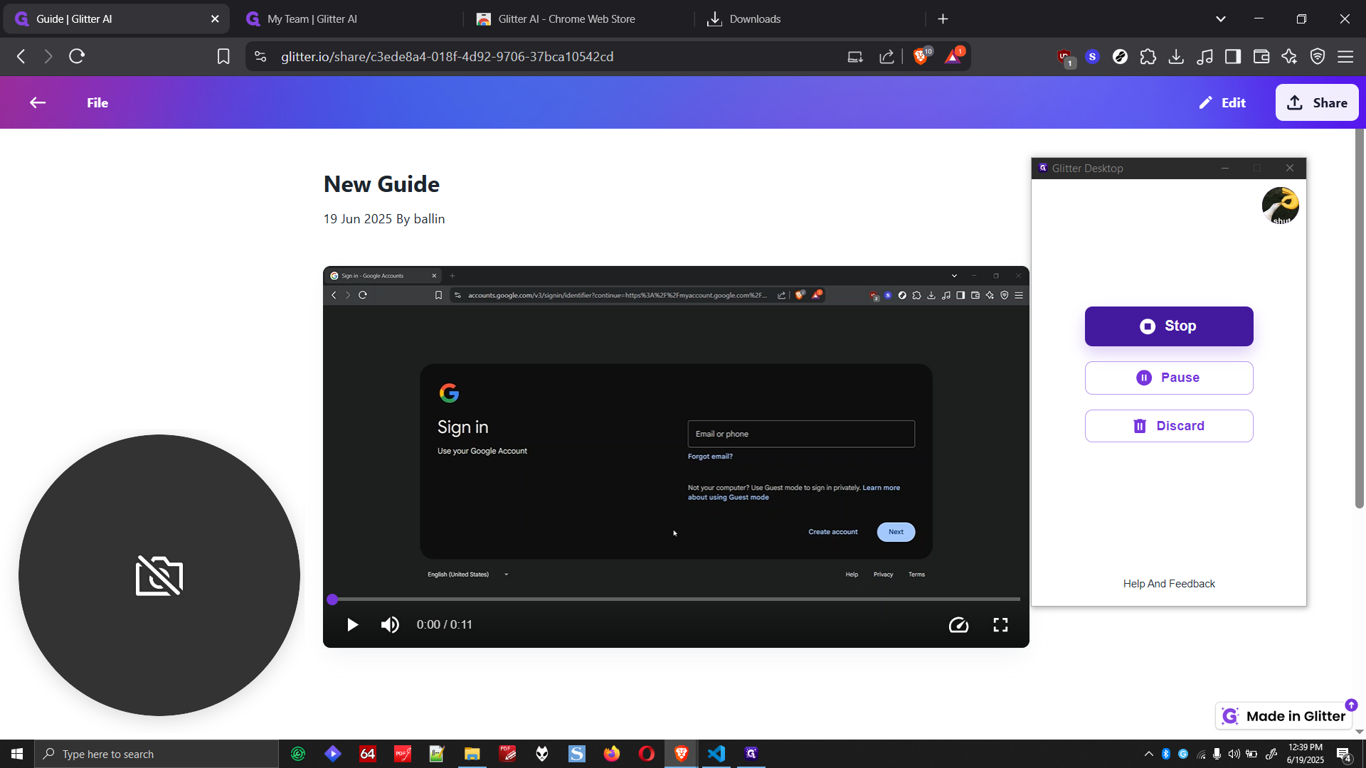 Step #7: Click here