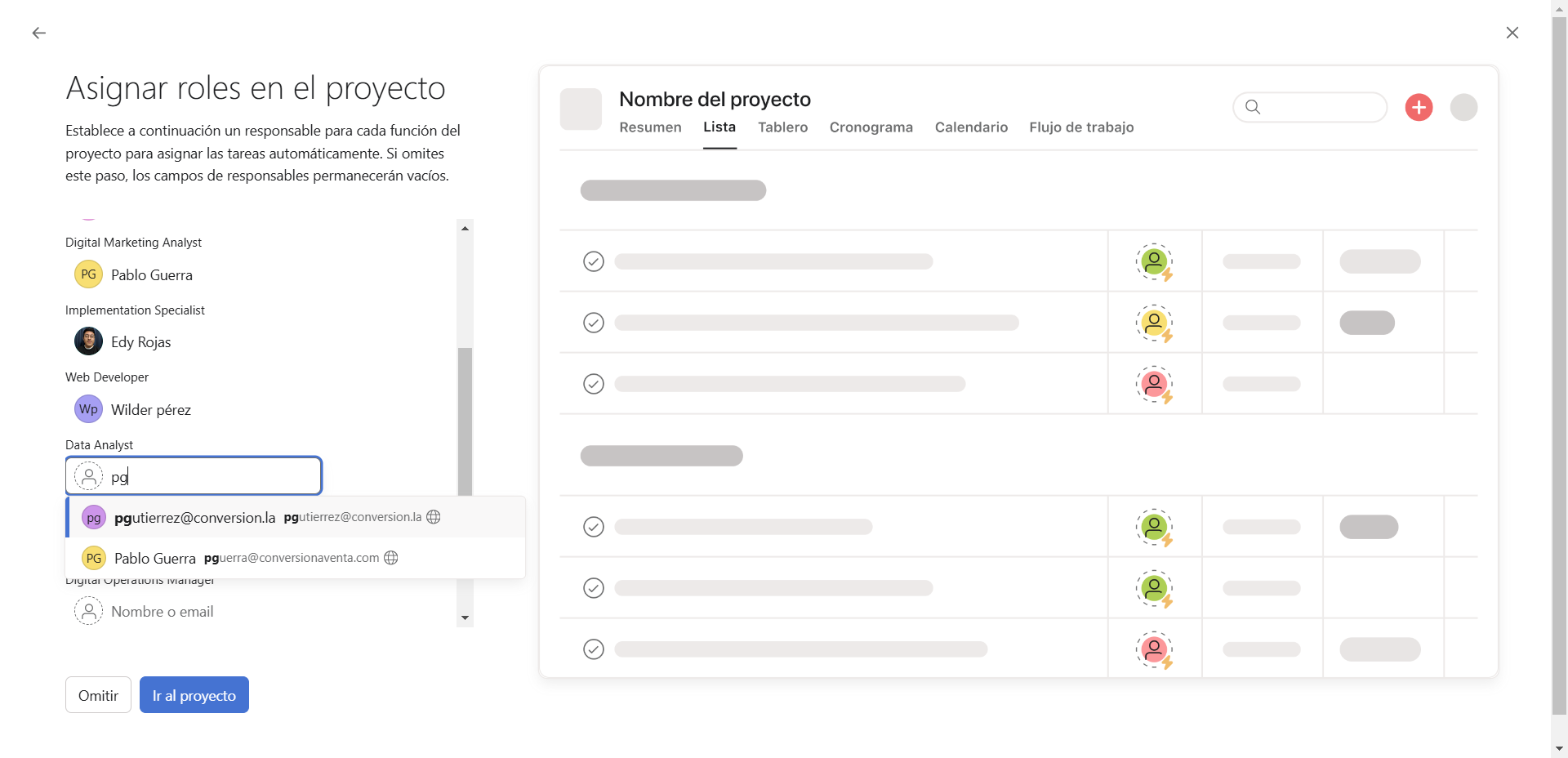 Step #16: Hagan clic en pgutierrez@conversion.la
