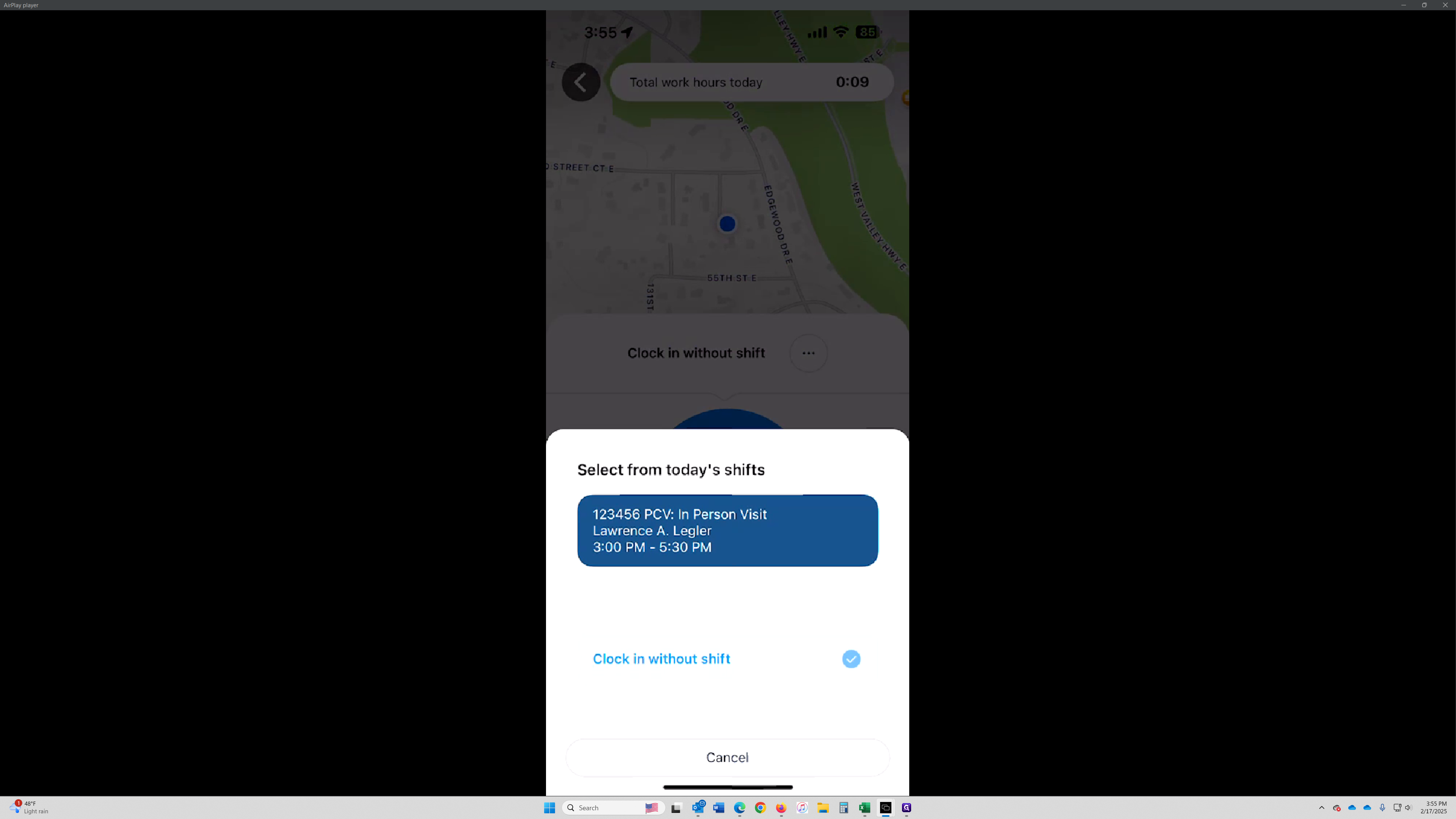 Step #8: Click on "Cancel"