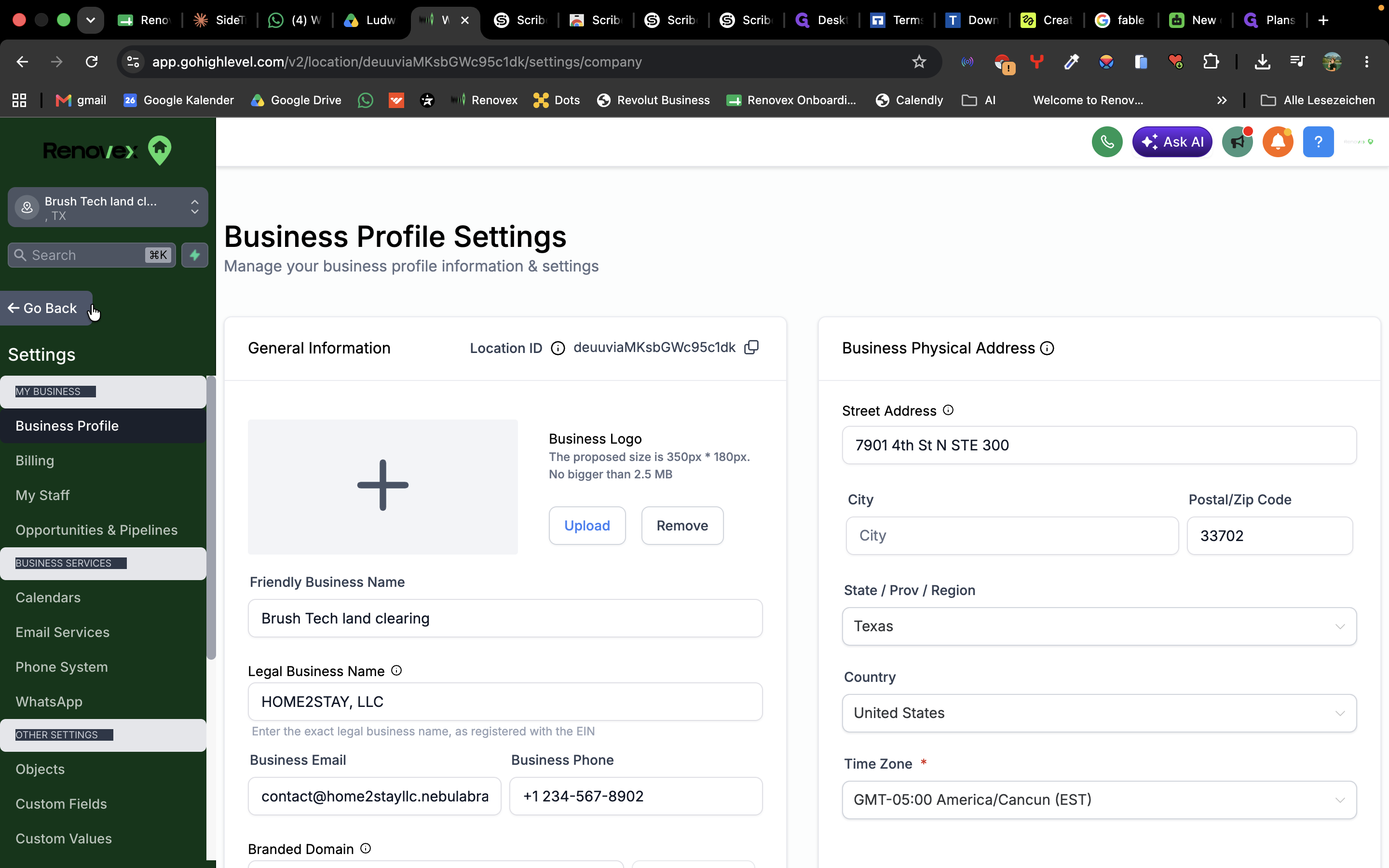 Step #5: Click Go Back in the sidebar to return to the main dashboard.