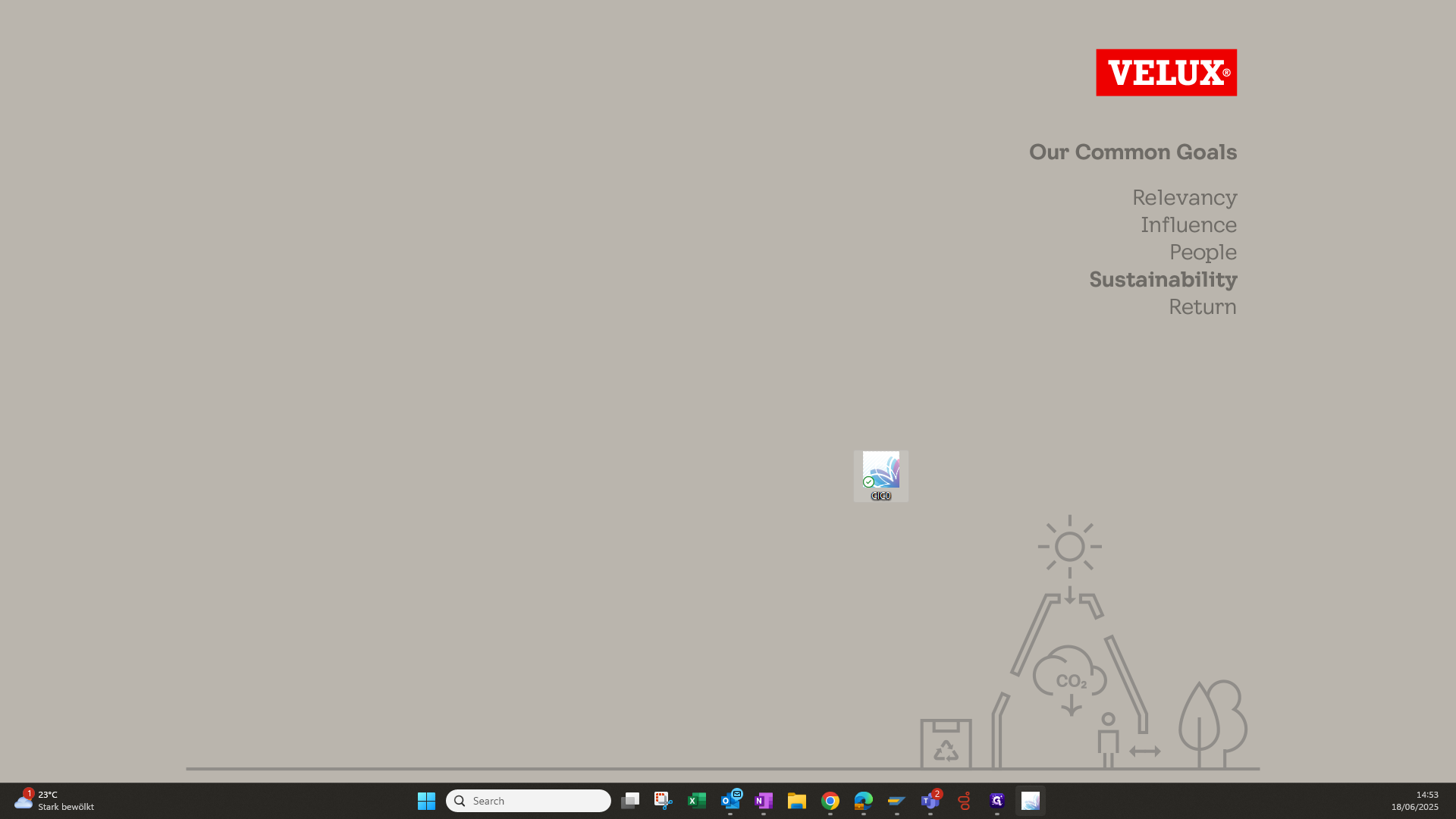 Step #7: Click on the icon to open CiC0
