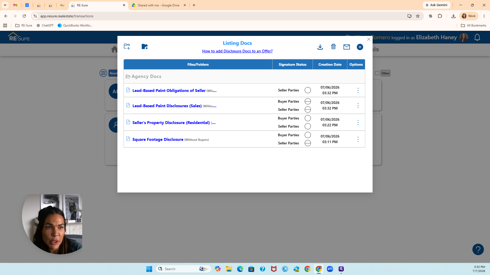Step #6: Click the + (blue plus button) to open the document template library.