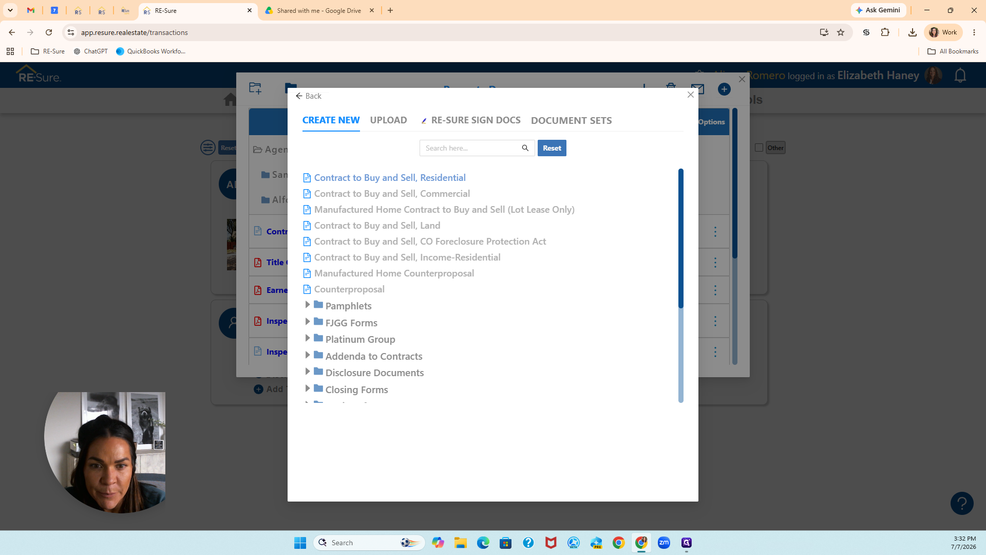 Step #3: Select the Platinum Group folder to reveal the new templates.