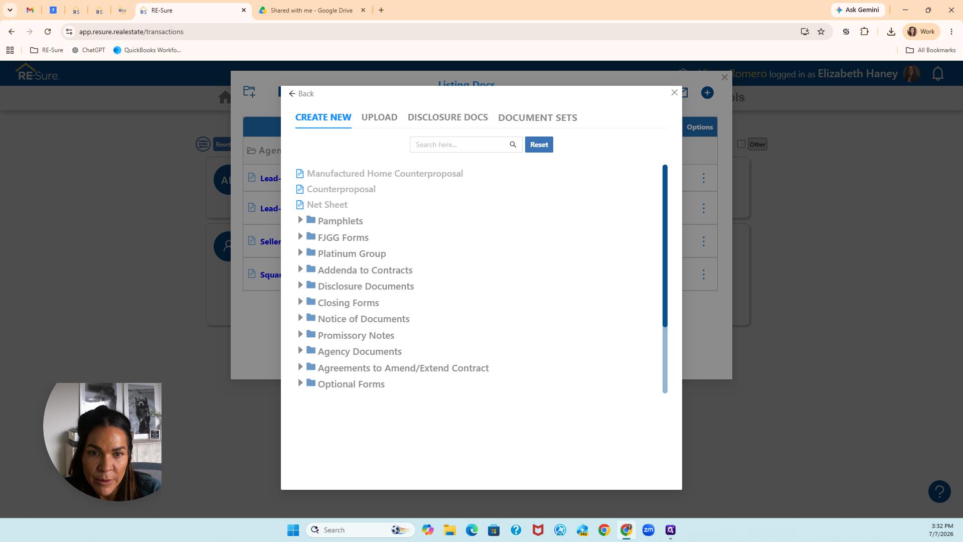 Step #7: Select the Platinum Group folder.