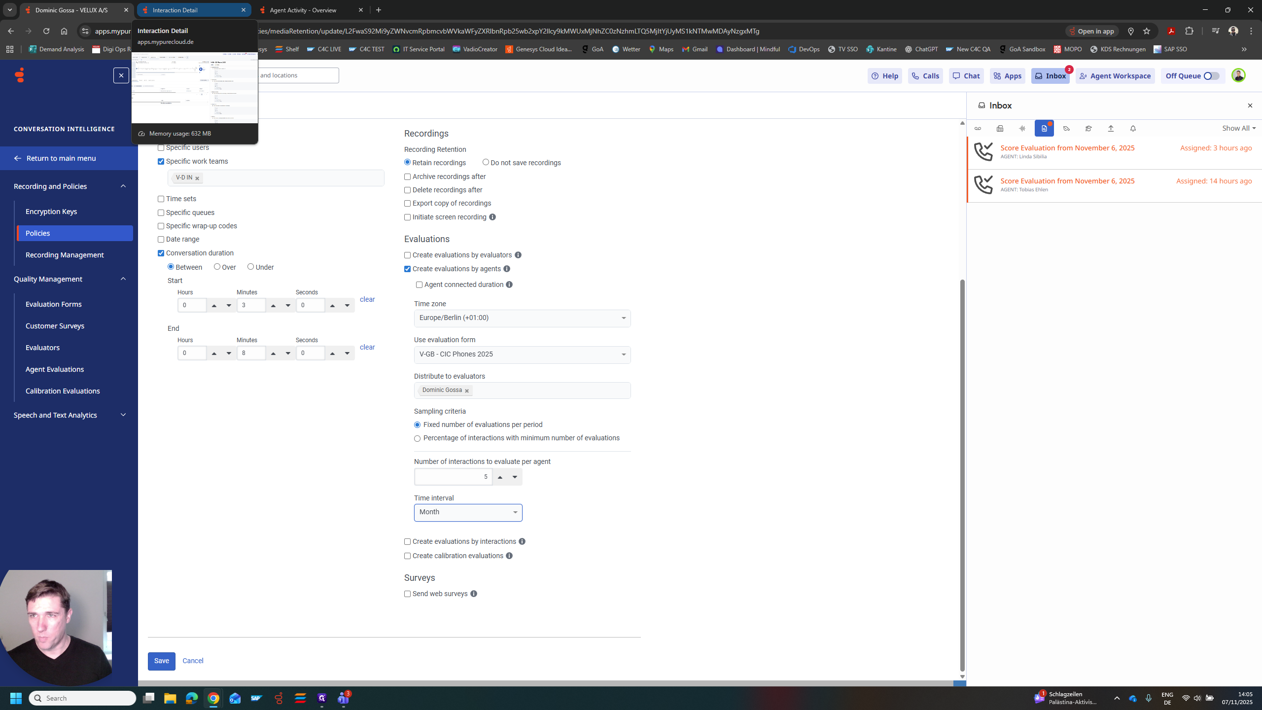 Step #3: Click on "Interaction Detail"
