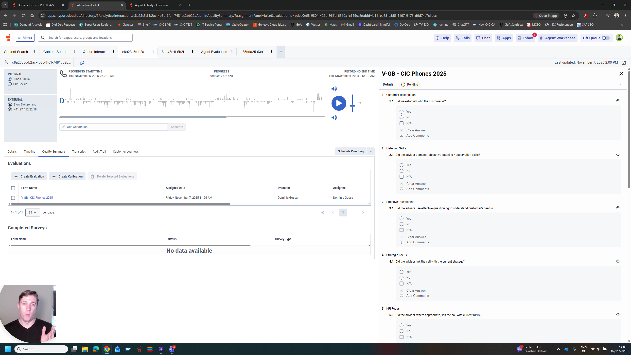 Step #4: Click on "• Interaction Detail"