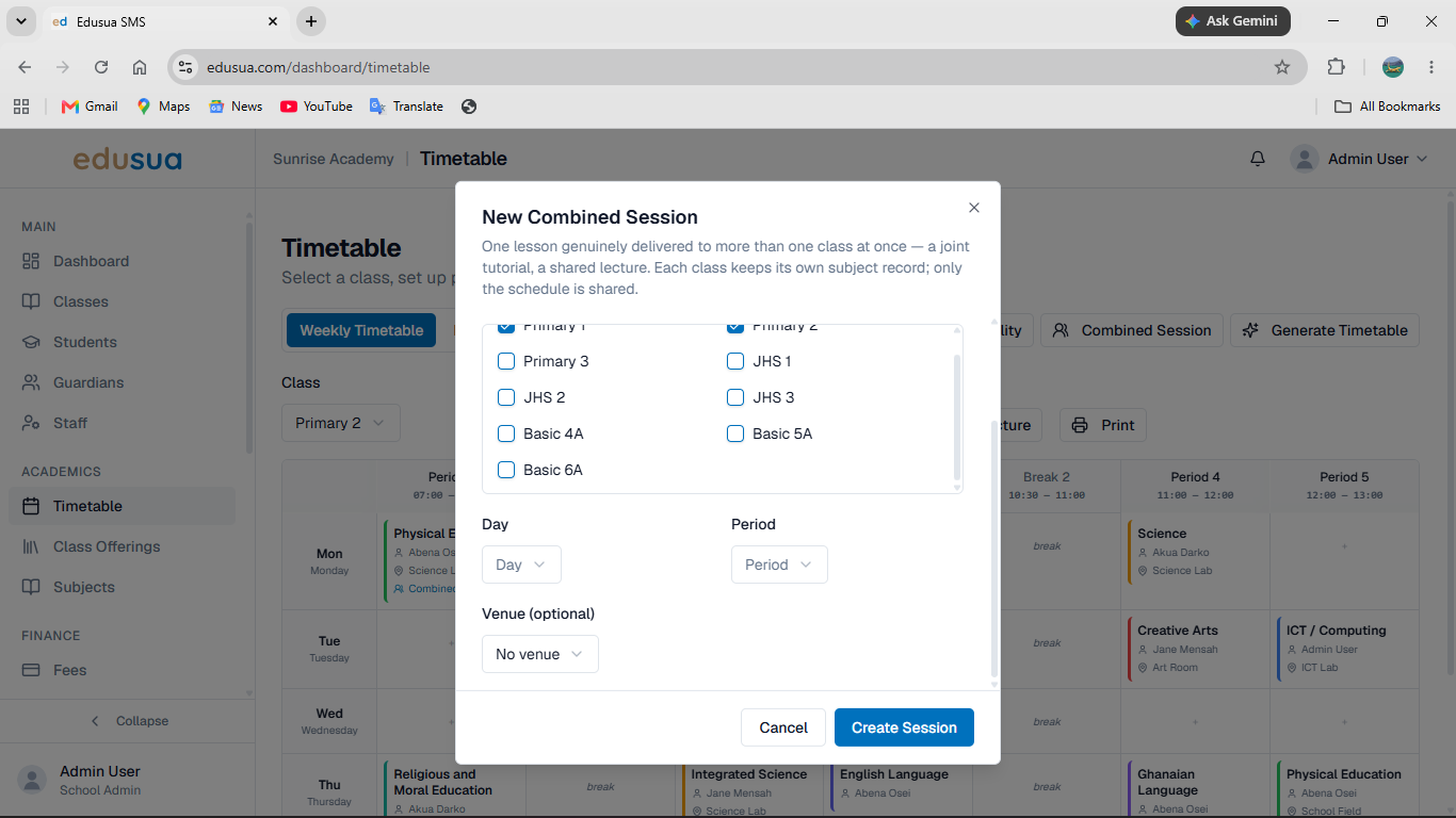 Step #6: Click the Day dropdown menu.