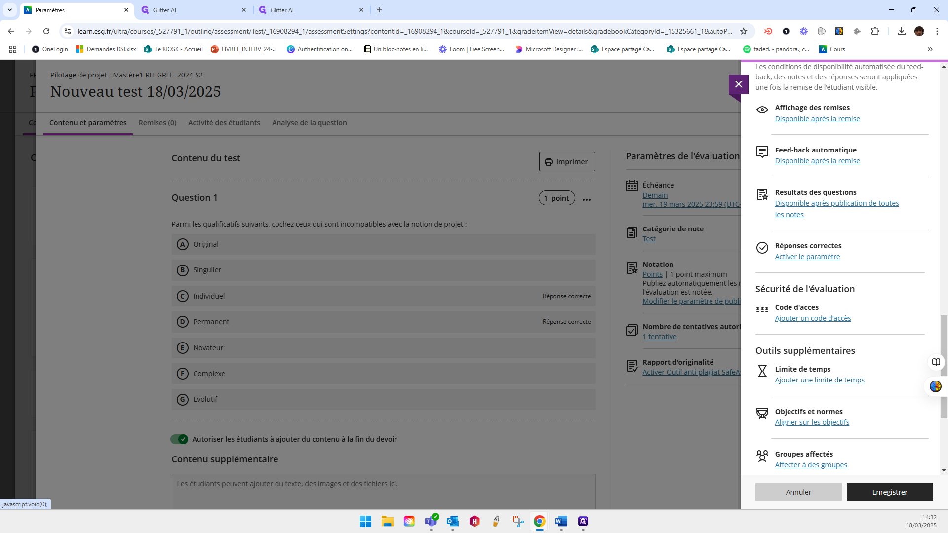 Step #22: Click on "Ajouter une limite de temps"