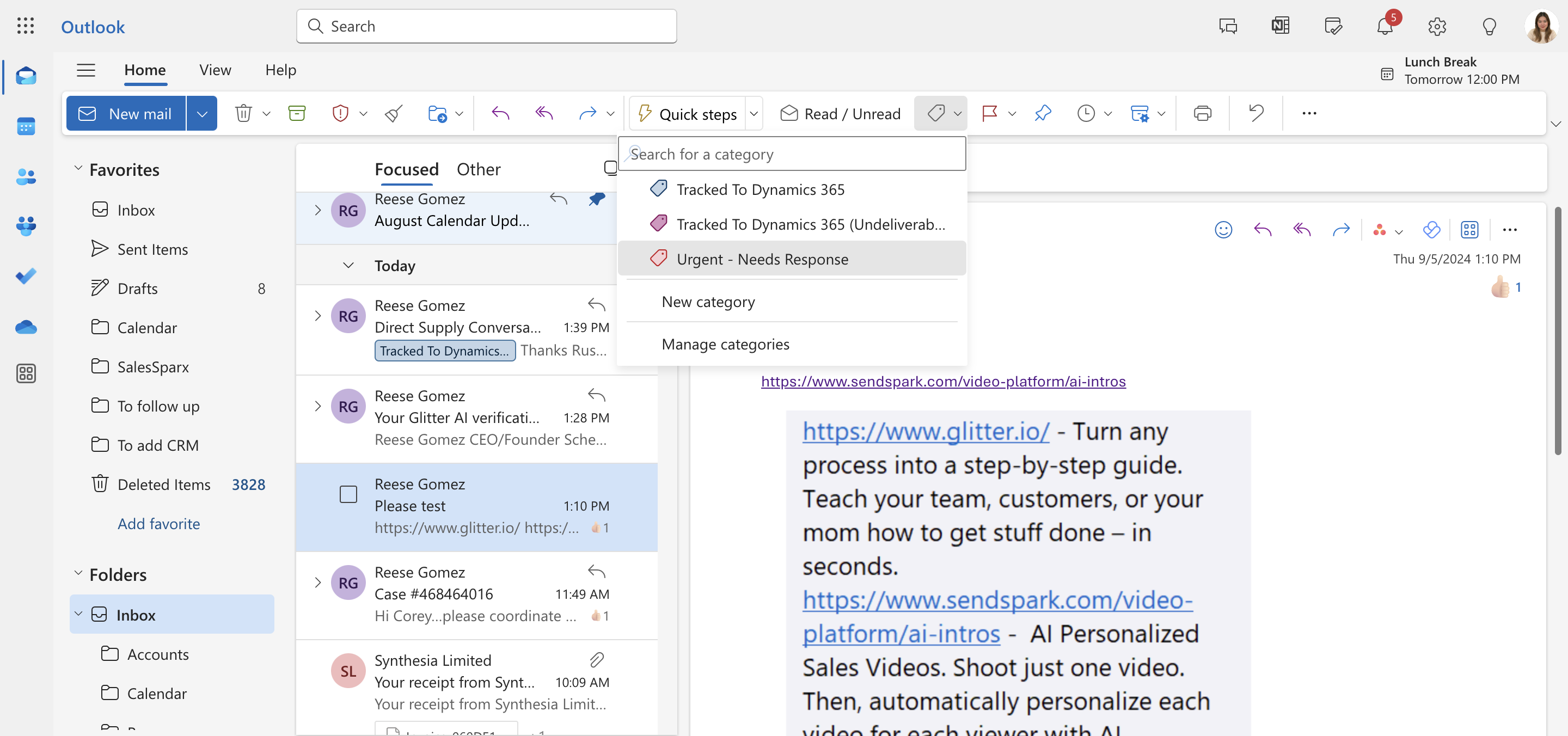 Step #11: Click on "Urgent - Needs Response"