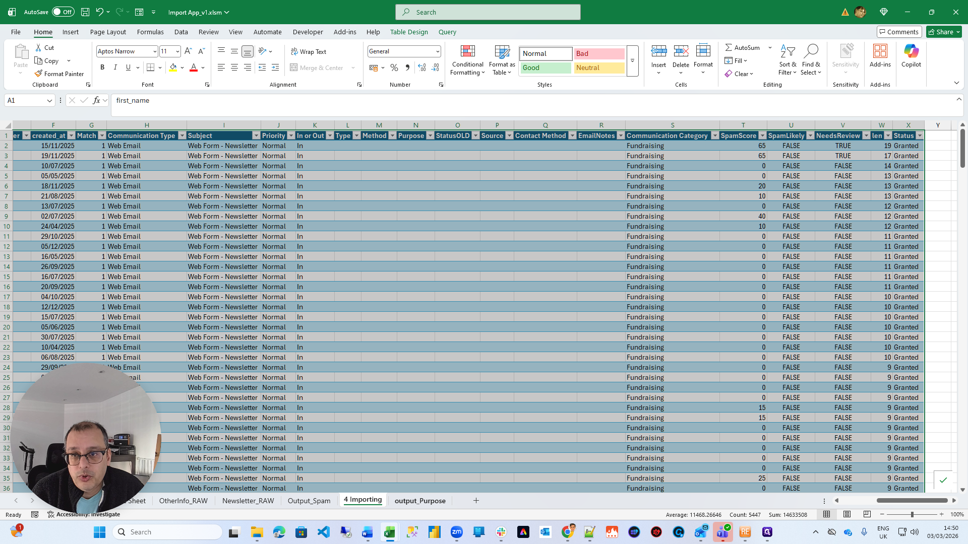 Step #25: Click on "output_Purpose"