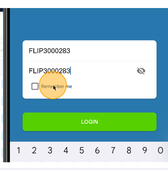 Step #47: To continue, please enter your valid employee ID and password, then select 'Login'.