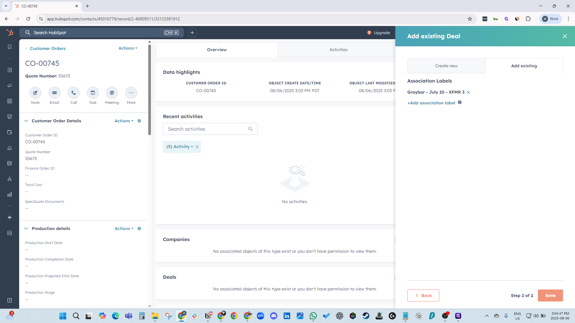 Step #21: Click on "Save"