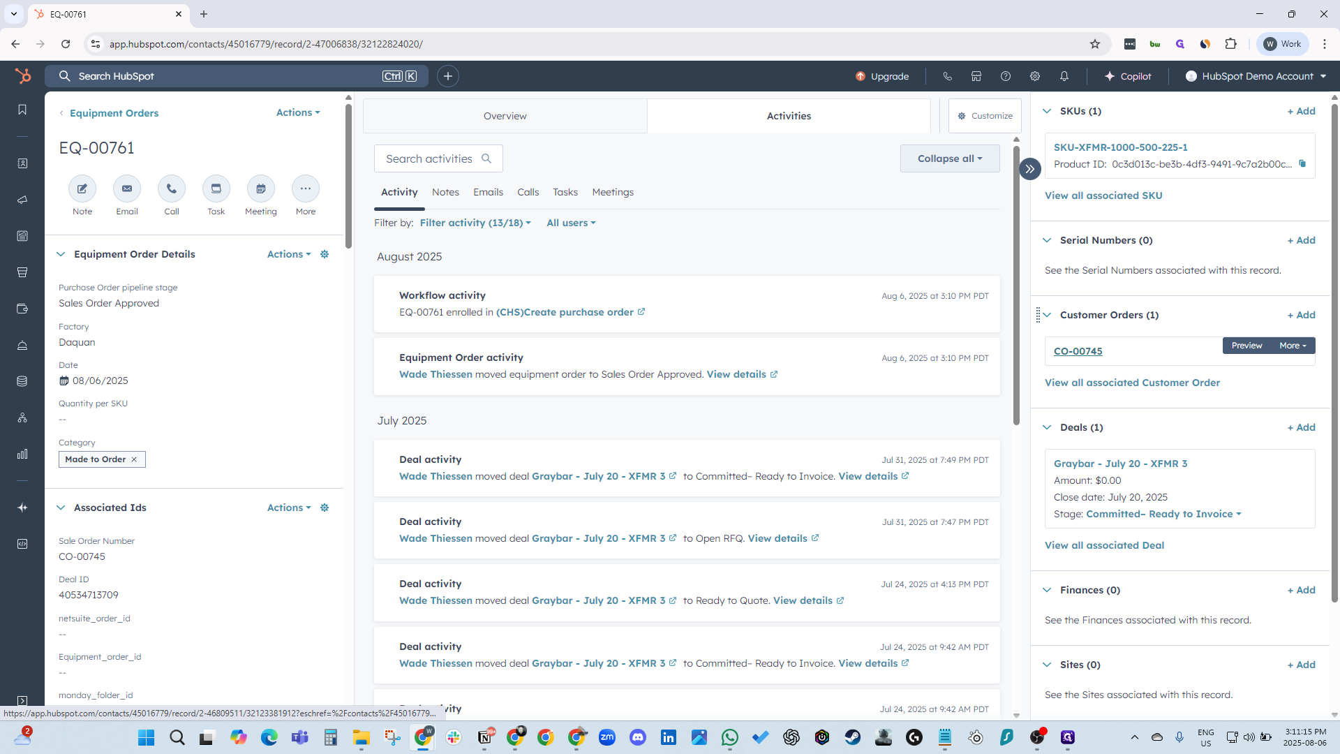 Step #100: Click on "CO - 00745"