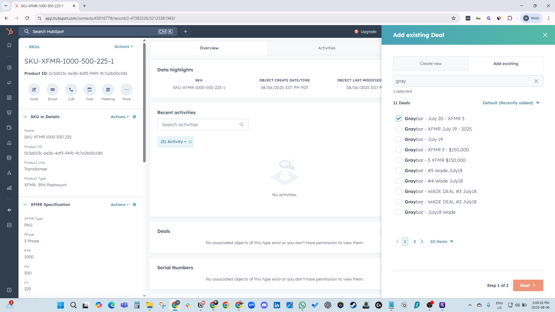 Step #61: Click on "Next >"