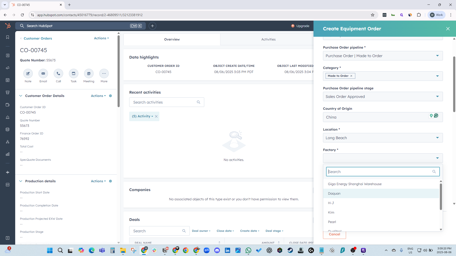 Step #77: Click on "Daquan"