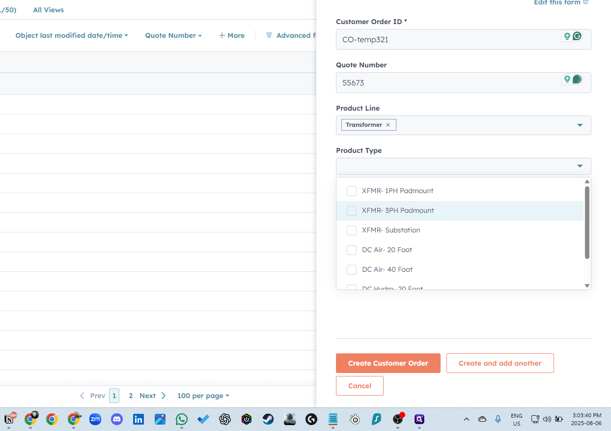 Step #10: Click on "XFMR- 3PH Padmount"