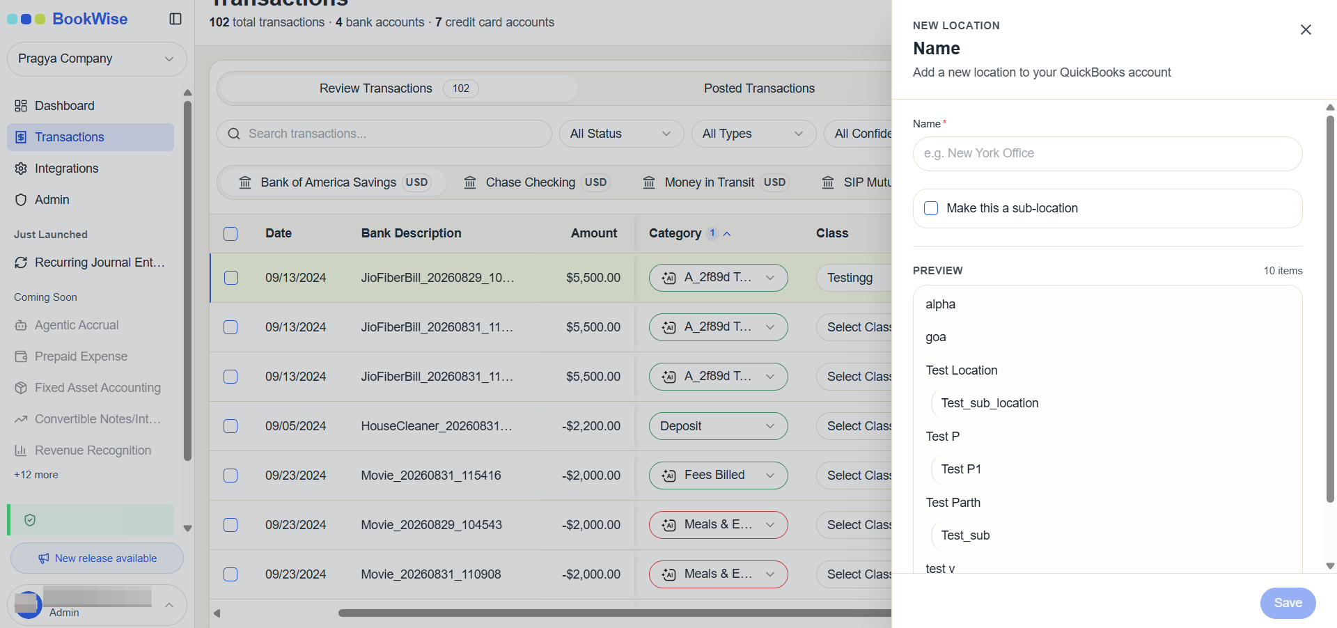 Step #4: Enter the required location name in the provided field.