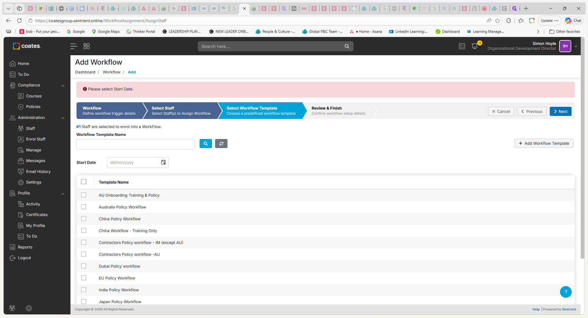 Step #12: Click Next to proceed to the review screen.