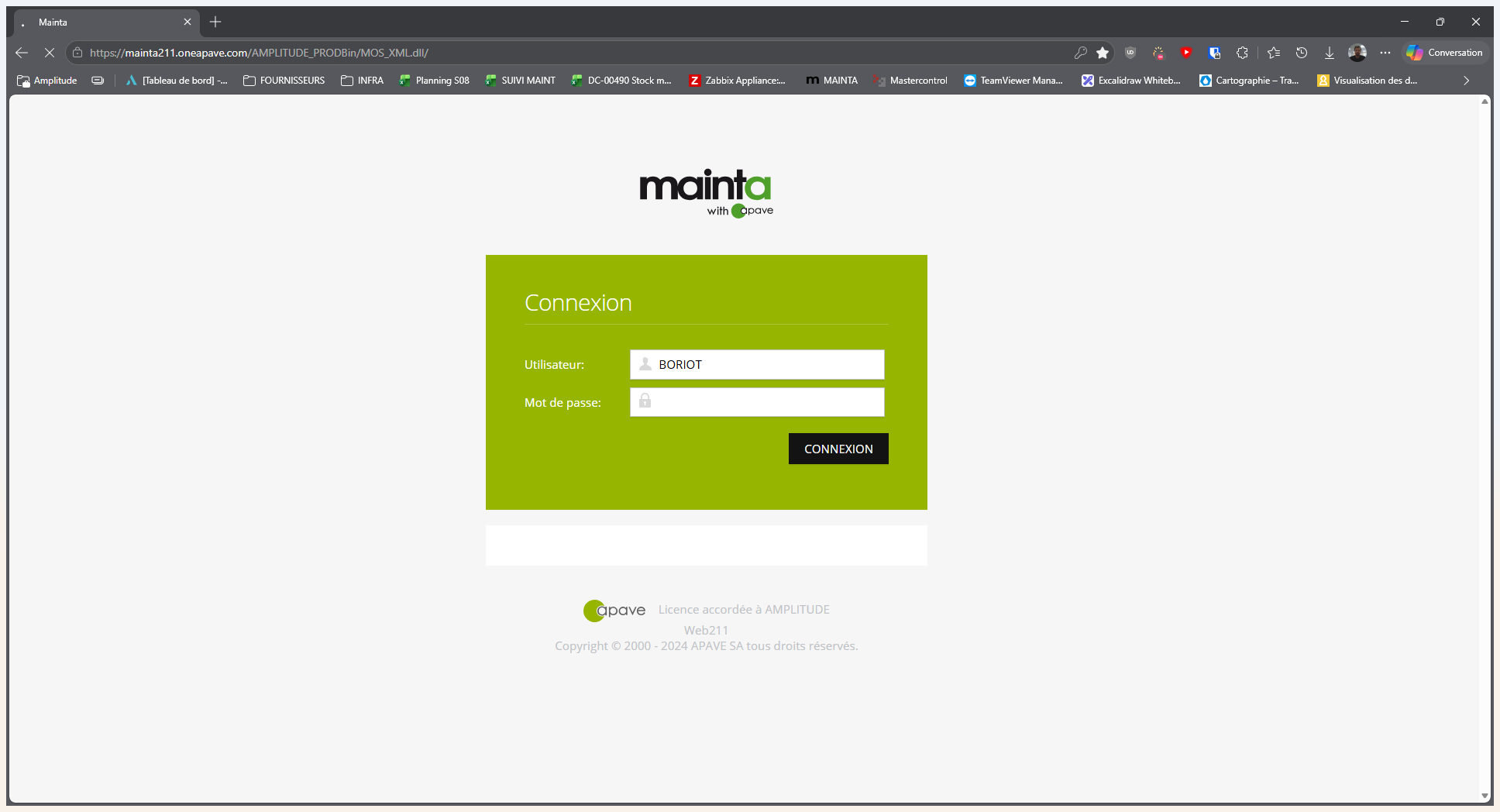 Step #1: Connectez-vous au portail en cliquant sur CONNEXION.